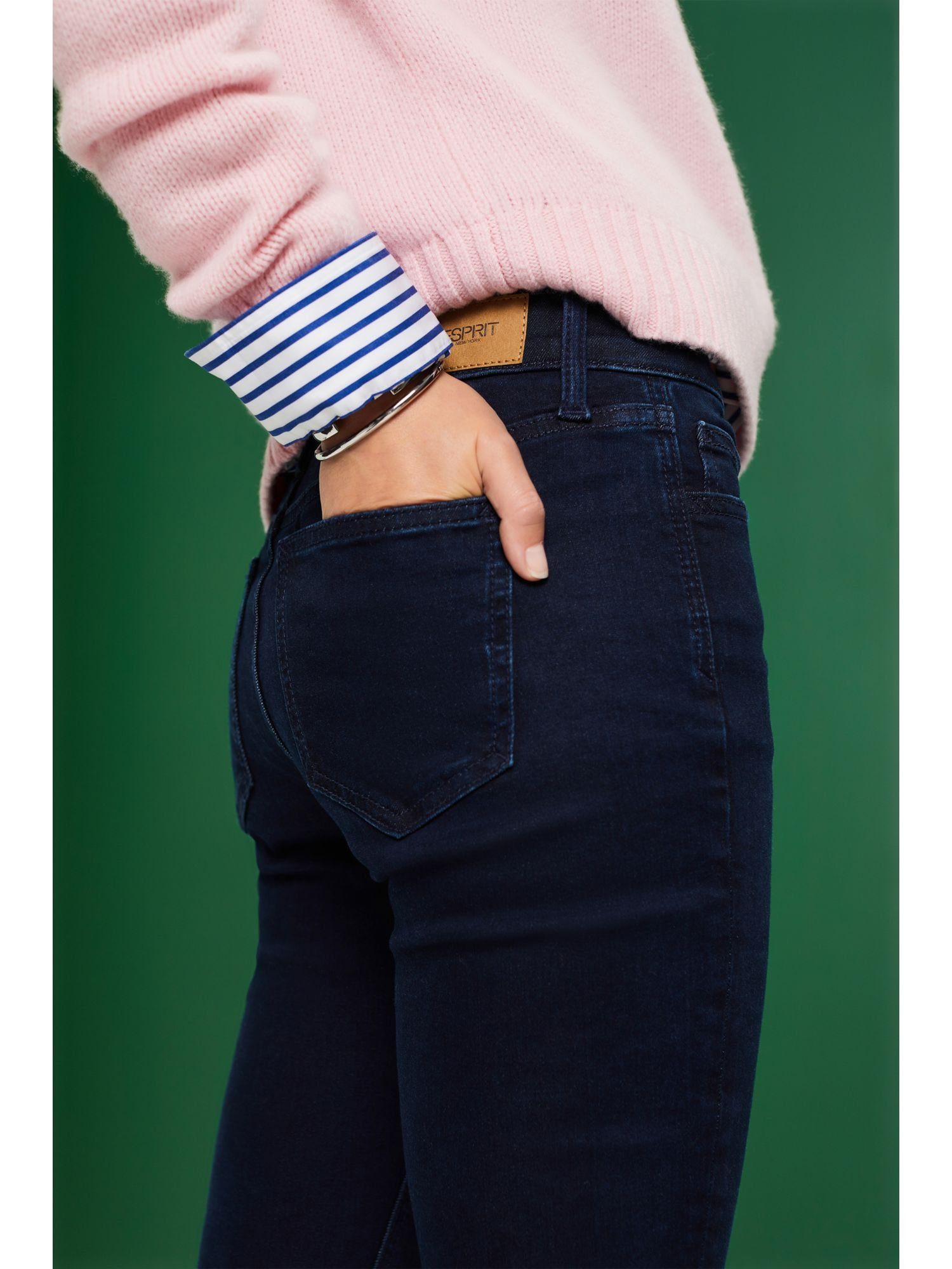 mittlerer Slim-fit-Jeans Bundhöhe mit Esprit Jeans Schmale