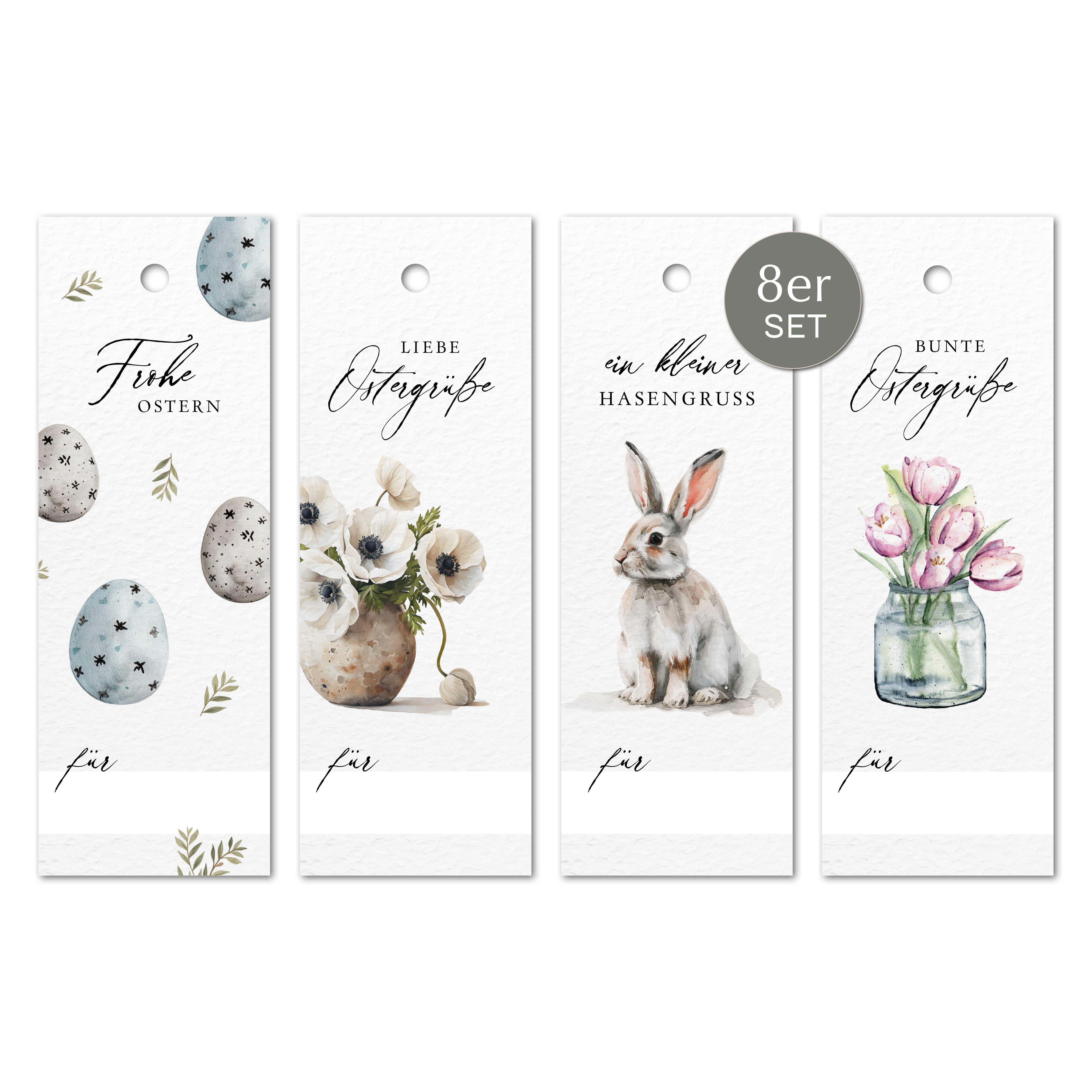 Dekohänger Ostern Mix Set 8 Stück