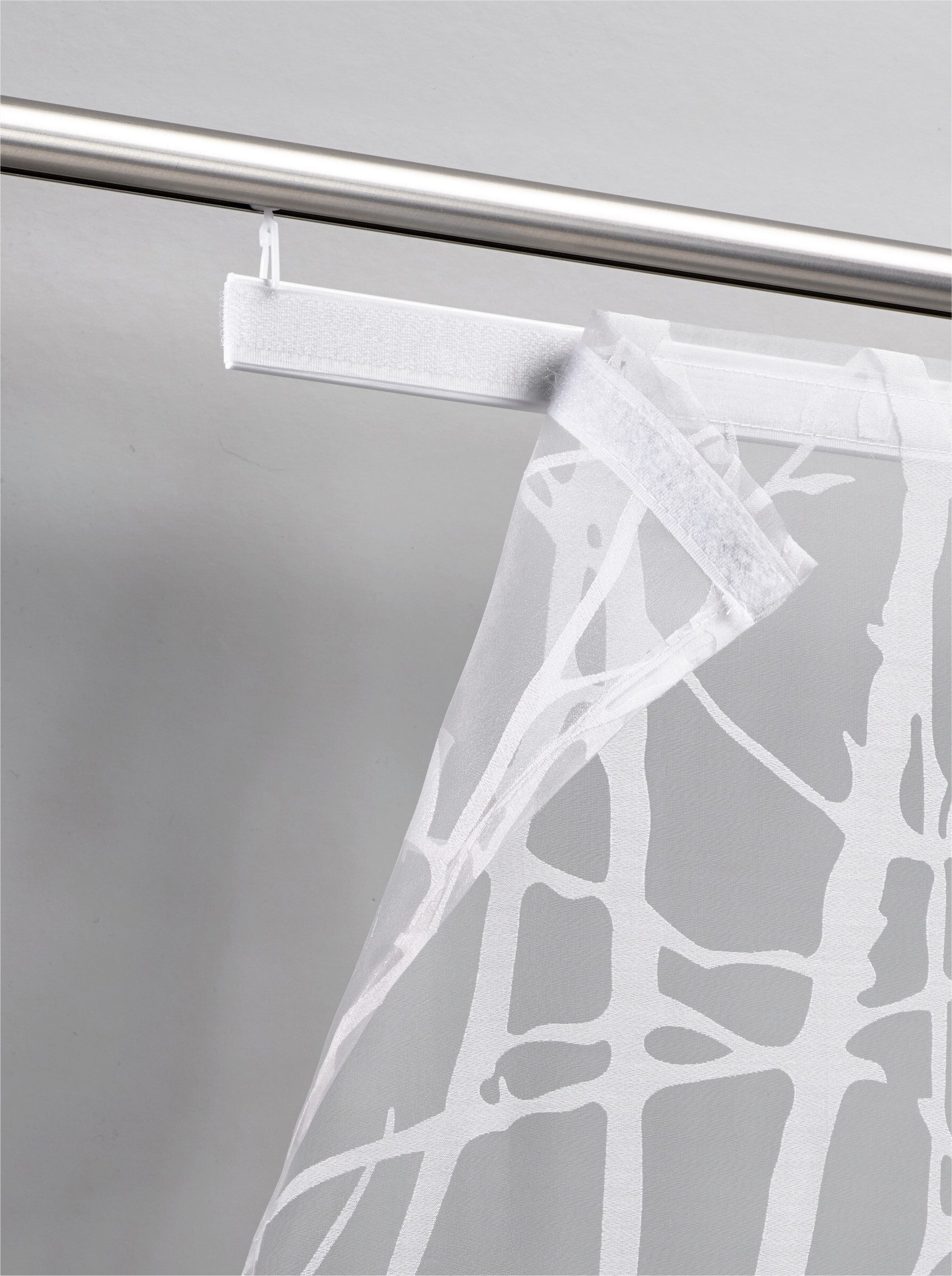 heine Gardine Schiebevorhang (1 St), Klettband, halbtransparent, Schiebevorhang