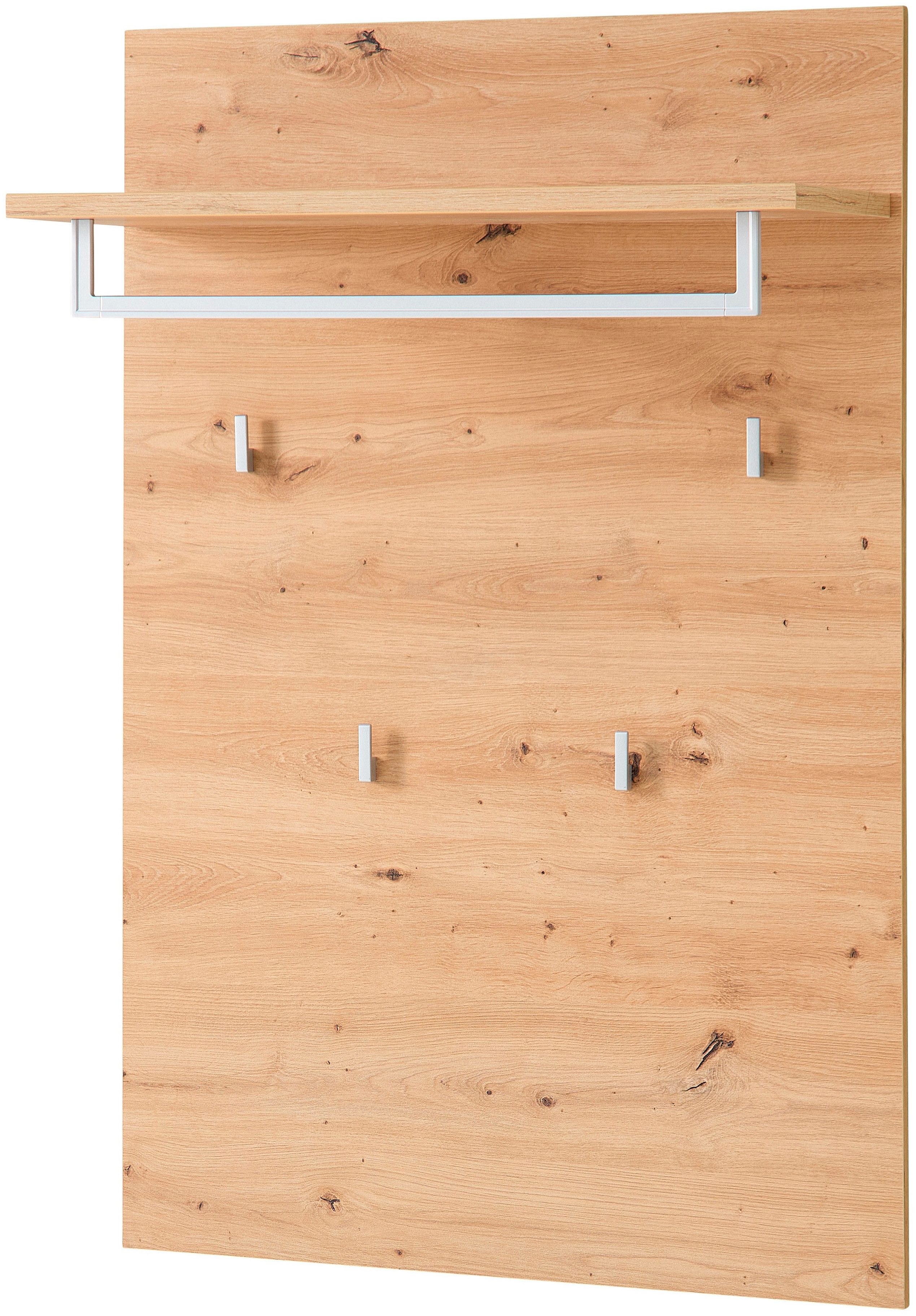 Innostyle Garderobenpaneel BARI Graderobenpaneel, BxHxT 40x158x30 cm (1 St), 2 Ablageboden, 1 Kleiderstange, 4 Haken