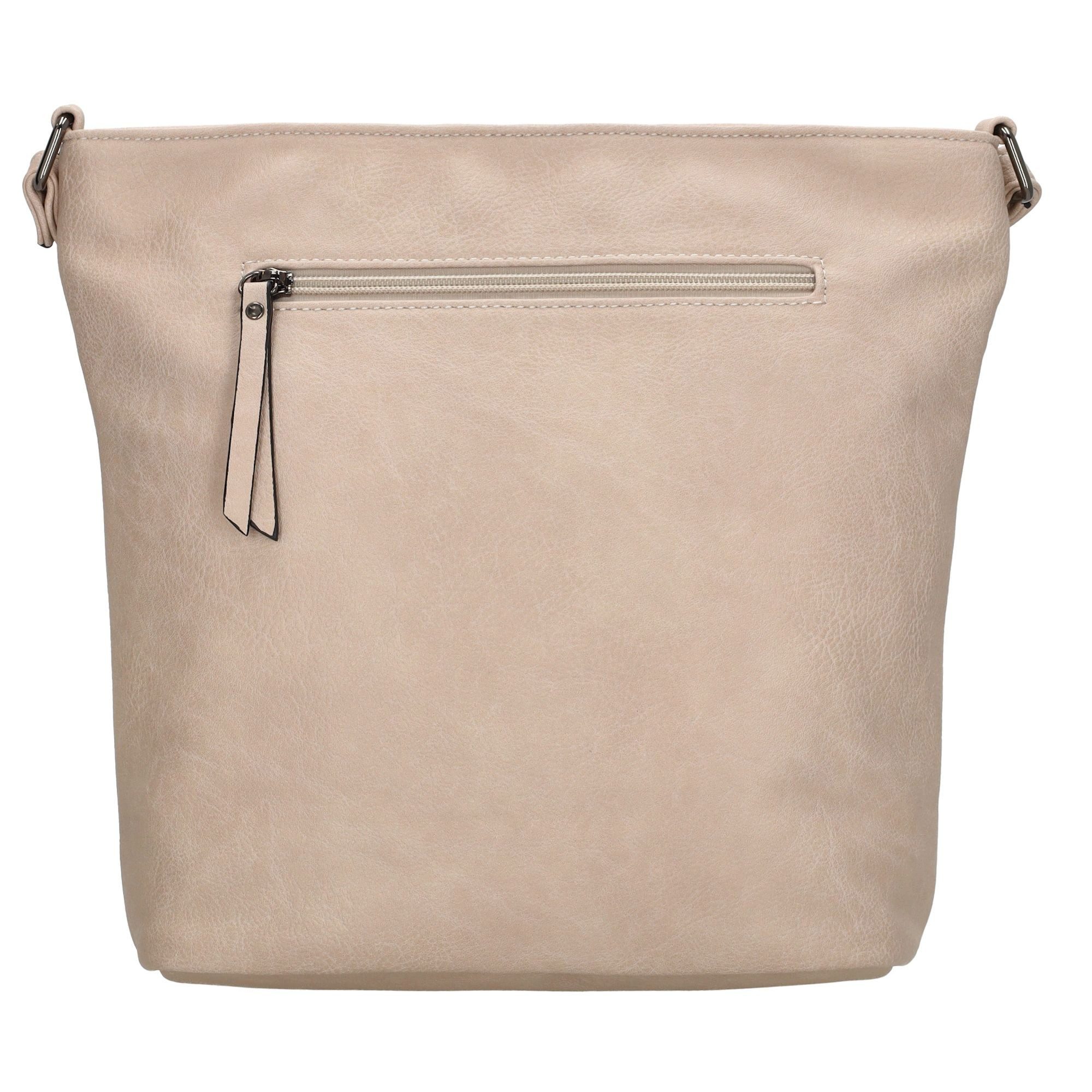 Christian Wippermann Umhängetasche Damen Tasche Schultertasche Umhängetasche Crossover (einzeln), Bag Leder Optik Handtasche