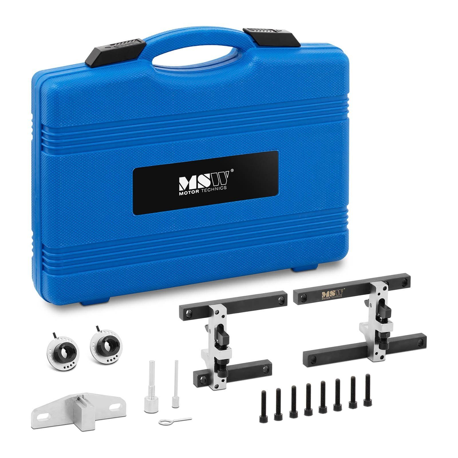 MSW Werkzeugset Motor-Einstellwerkzeug Koffer für Nockenwelle Arretierwerkzeug im