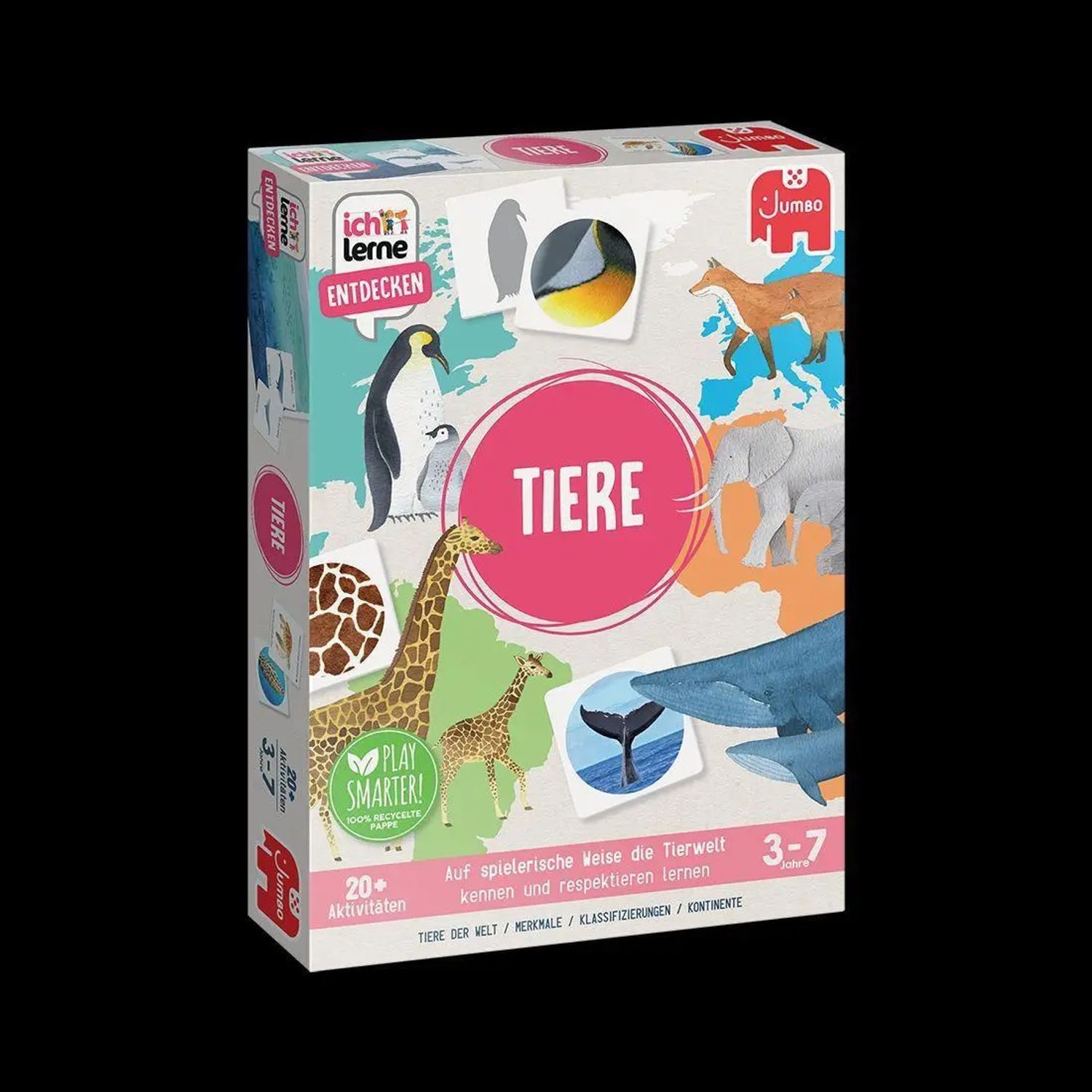 Jumbo Spiele Spiel Ich lerne Entdecken - Tiere