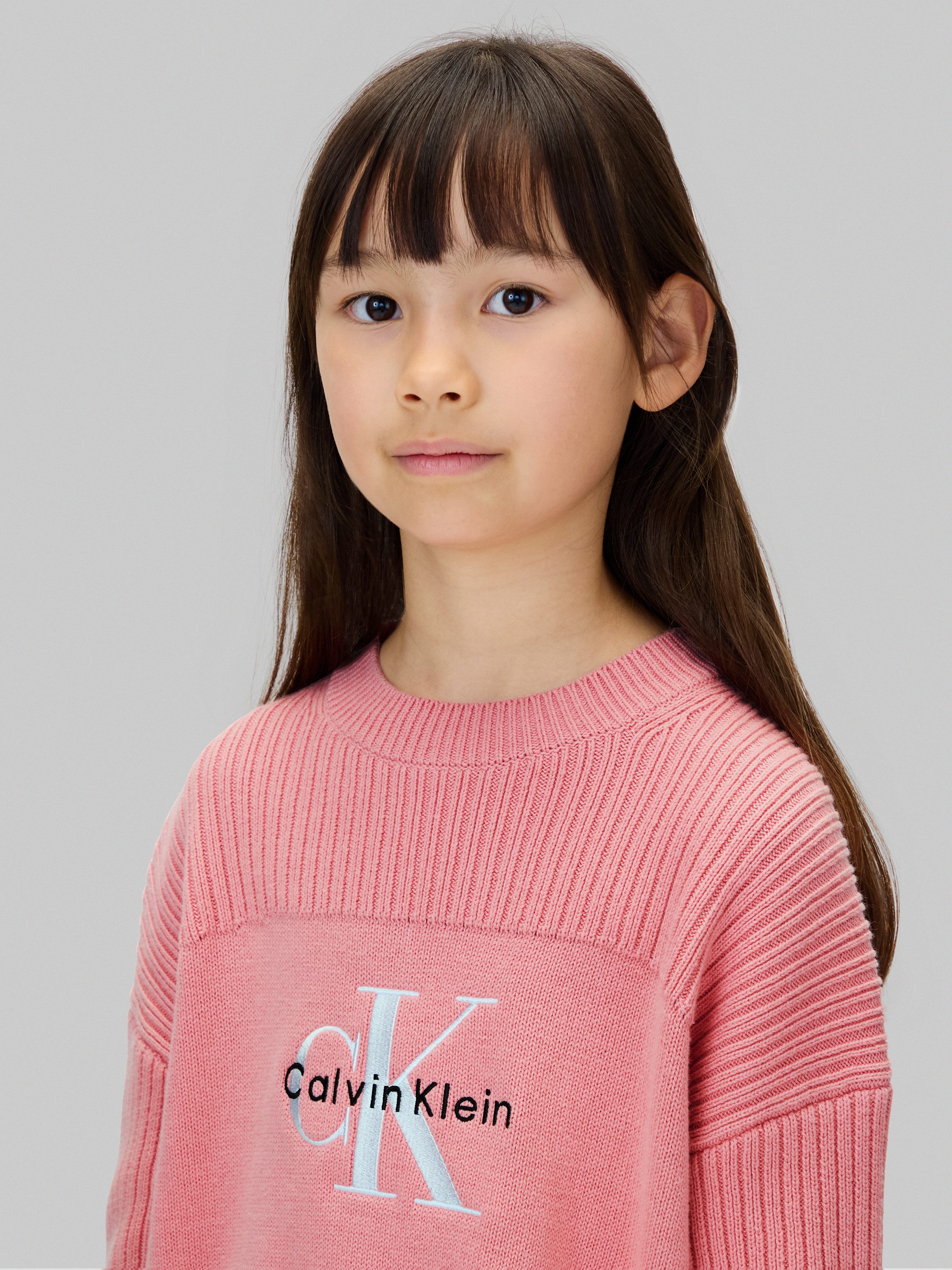 Calvin Klein Jeans Strickpullover MONOLOGO CN günstig online kaufen