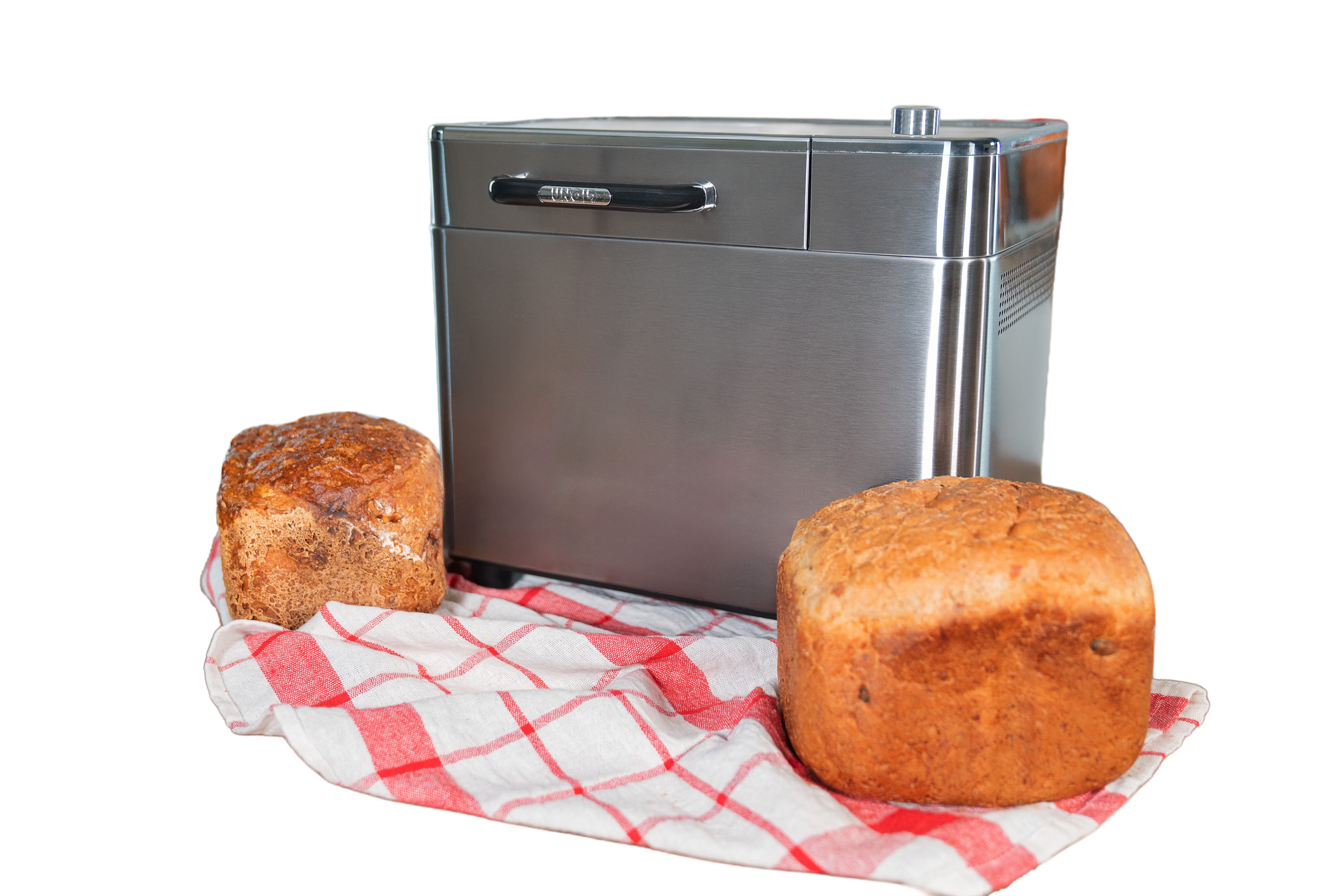 Unold Brotbackautomat BackProfi Nussspender inkl. Rezeptheft 68476, 600 W, 18 Programme, integrierter Spender für automatische Zugabe von Zutaten