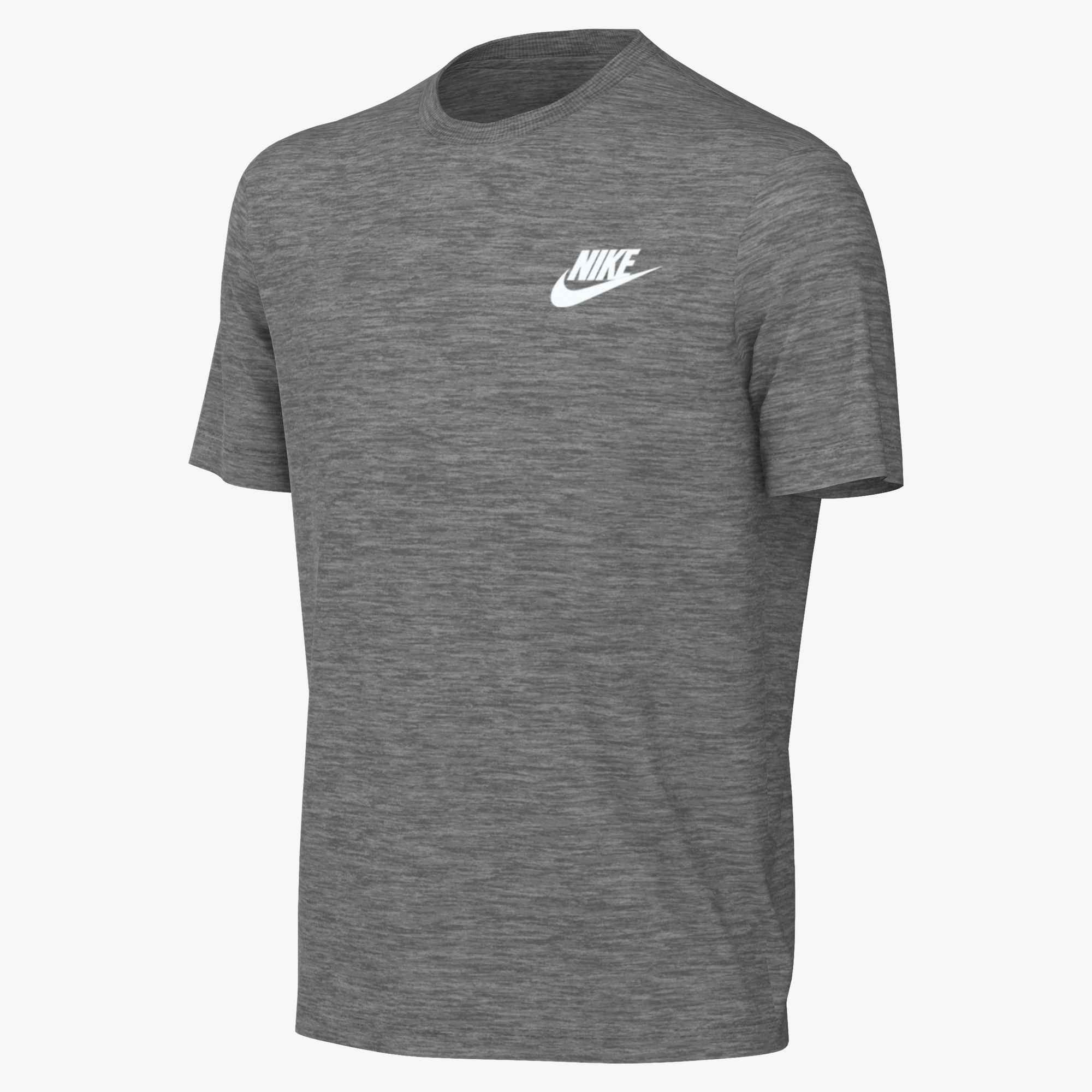 Nike Sportswear T-Shirt K NSW TEE EMB FUTURA LBR für Jugendliche, mit Kapuze, gerader Schnitt, sportlicher Stil