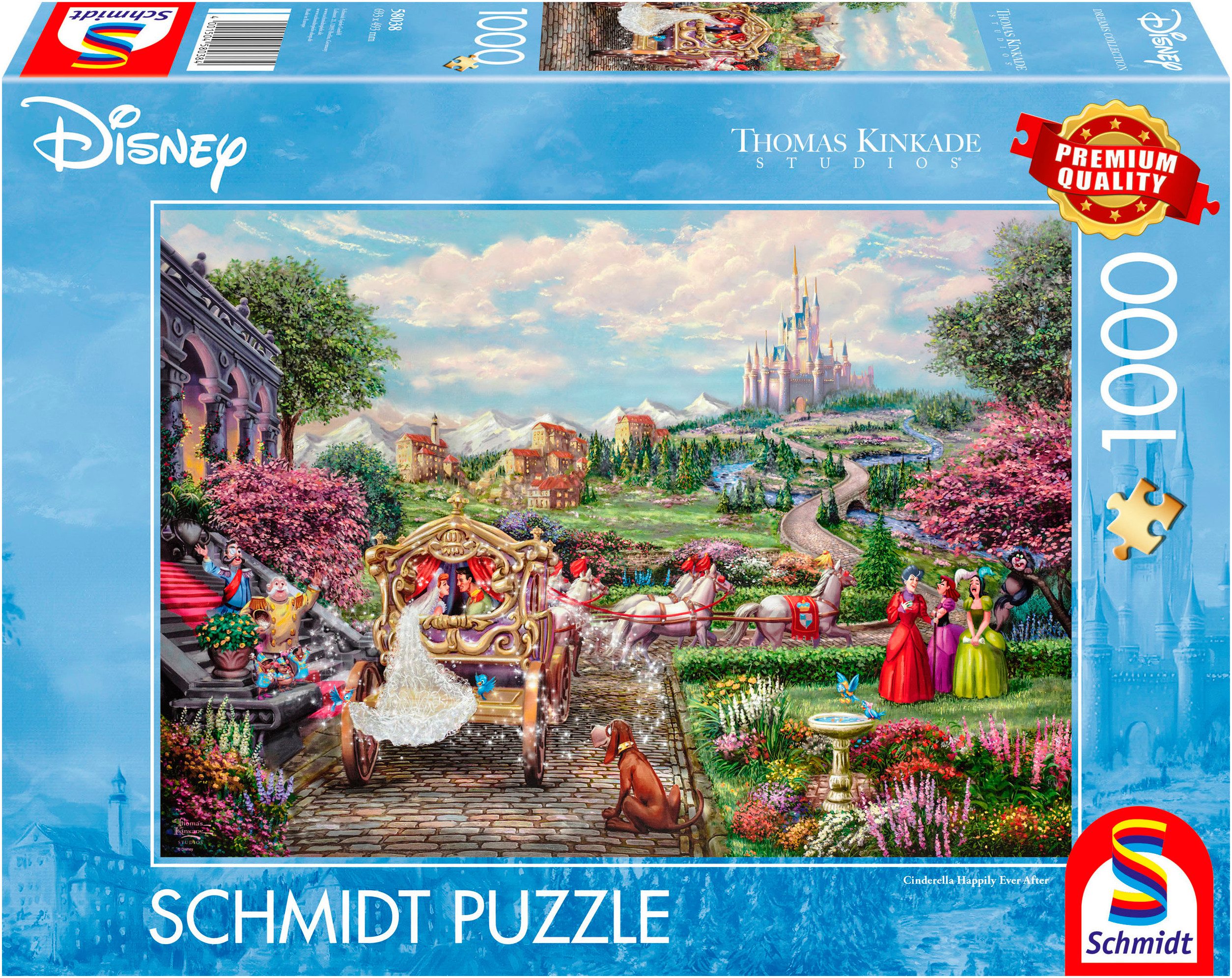 Puzzle Disney, Cinderella Happily Ever After von Thomas Kinkade