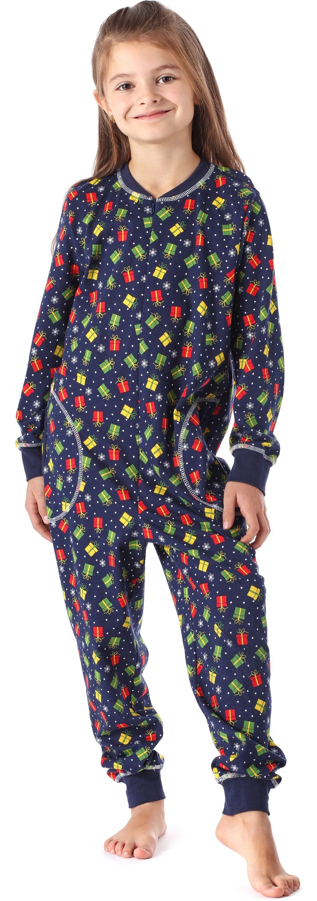 Merry Style Schlafanzug Mädchen Schlafanzug Jumpsuit MS10-186 Marine Geschenke