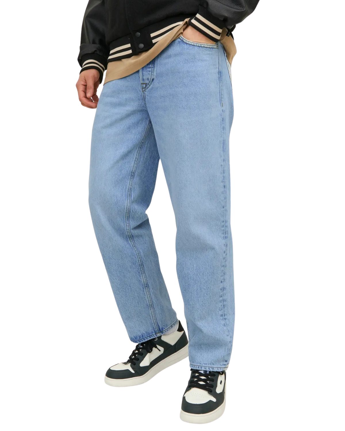 Jack & Jones Loose-fit-Jeans mit Stonewashed Look, mit Reißverschluss günstig online kaufen
