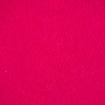 SCHÖNER LEBEN. Stoff Kreativstoff Filz 1,5mm Stärke einfarbig pink 90cm Breite