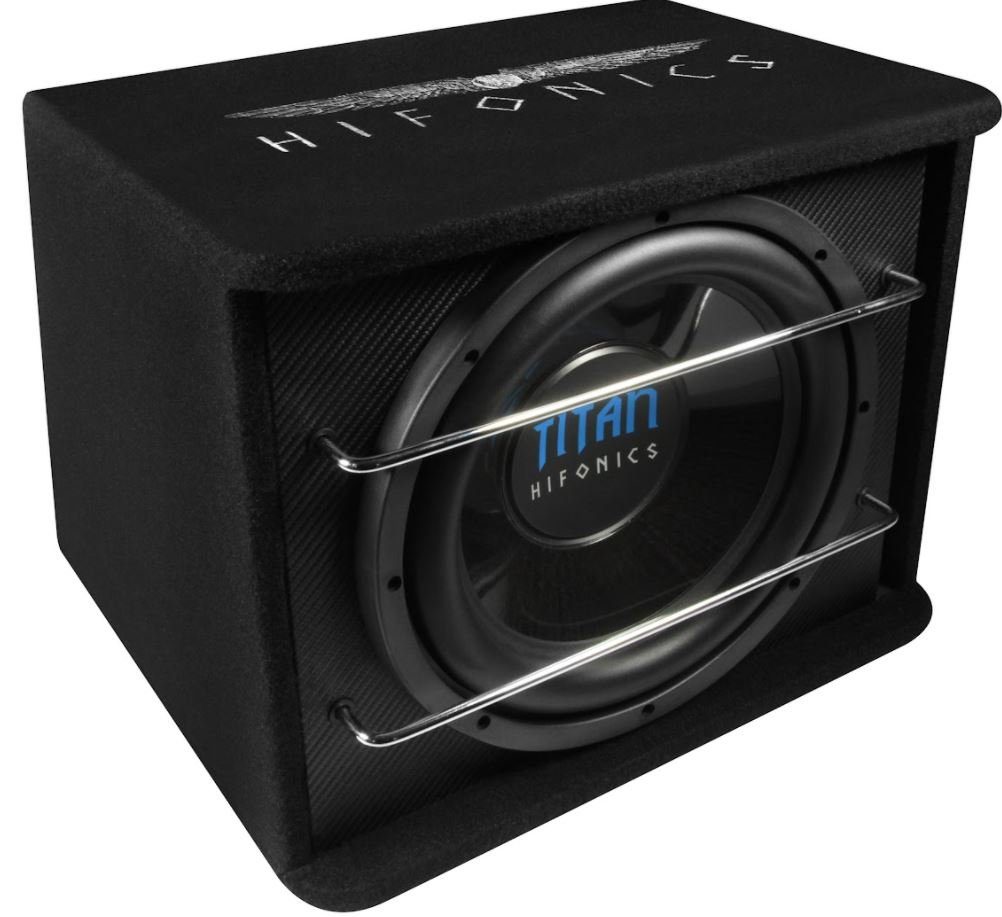 Hifonics Single Bassreflexbox Subwoofer TS-200R Auto-Subwoofer