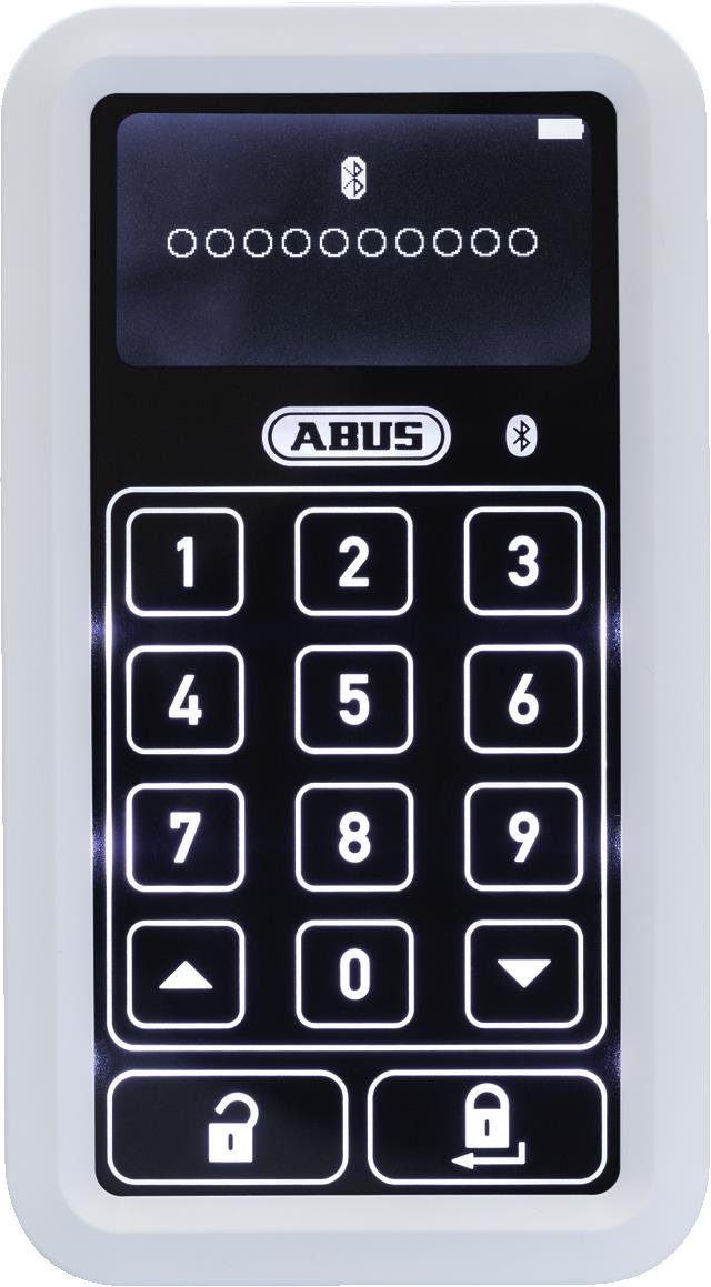 W HomeTec ABUS Türschlossantrieb CFT3100 Tastatur Elektronische Pro Abus Bluetooth weiß 88313
