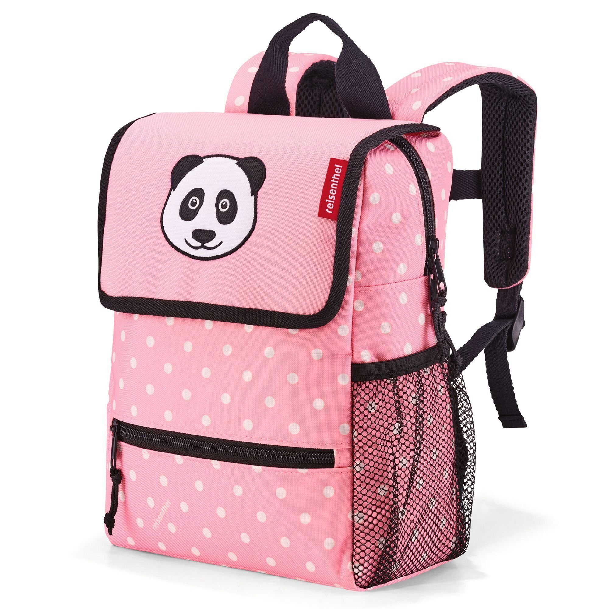 REISENTHEL® Kinderrucksack, Polyester panda dots pink