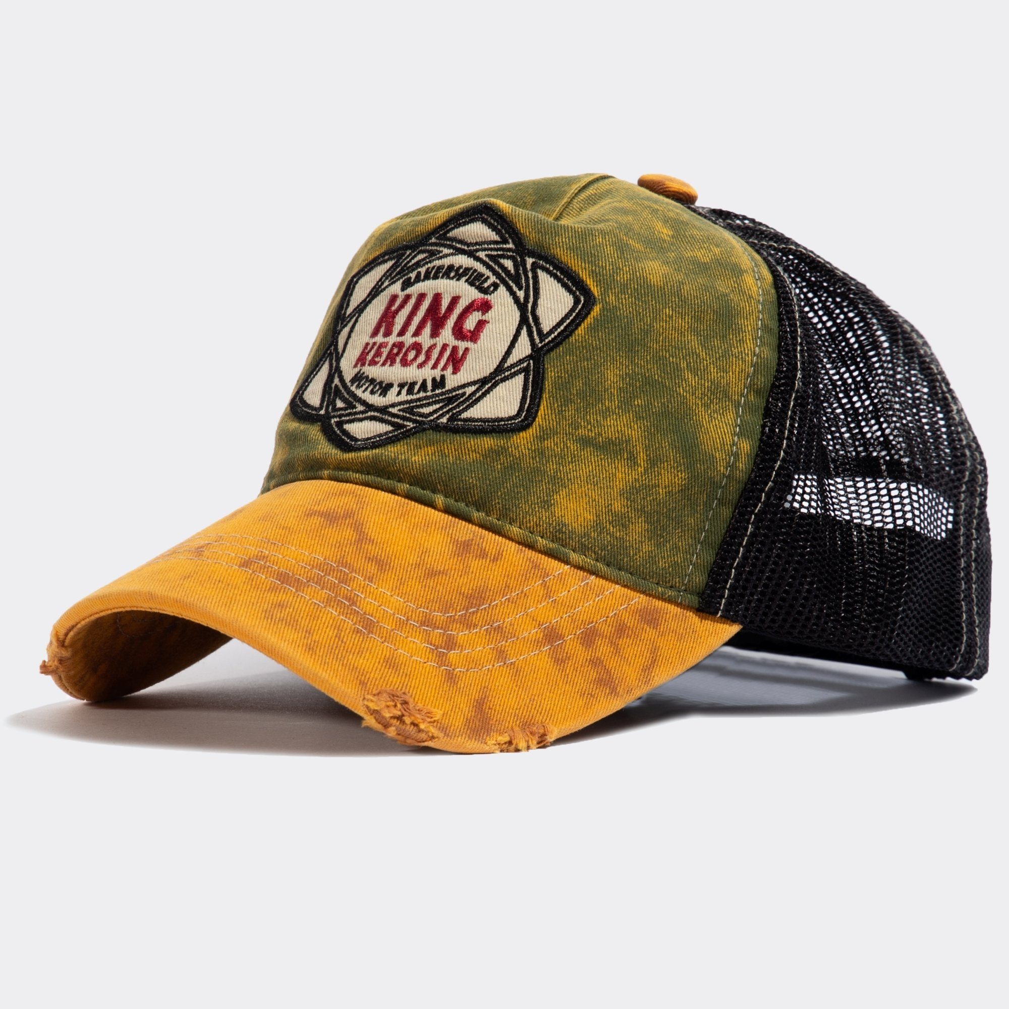 KingKerosin Trucker Cap King Kerosin (1-St) im authentischen Used-Look