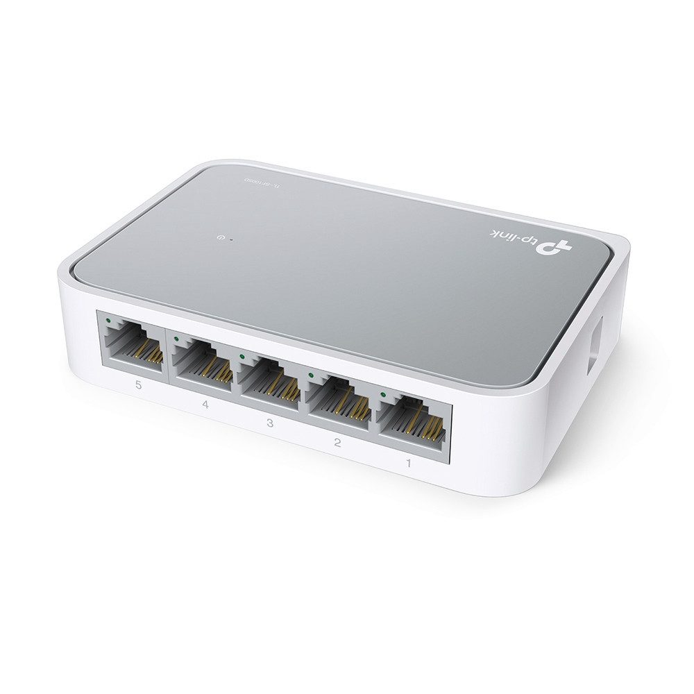 TL-SF1005D 5-Port 10/100MBit Desktop Switch Netzwerk-Switch