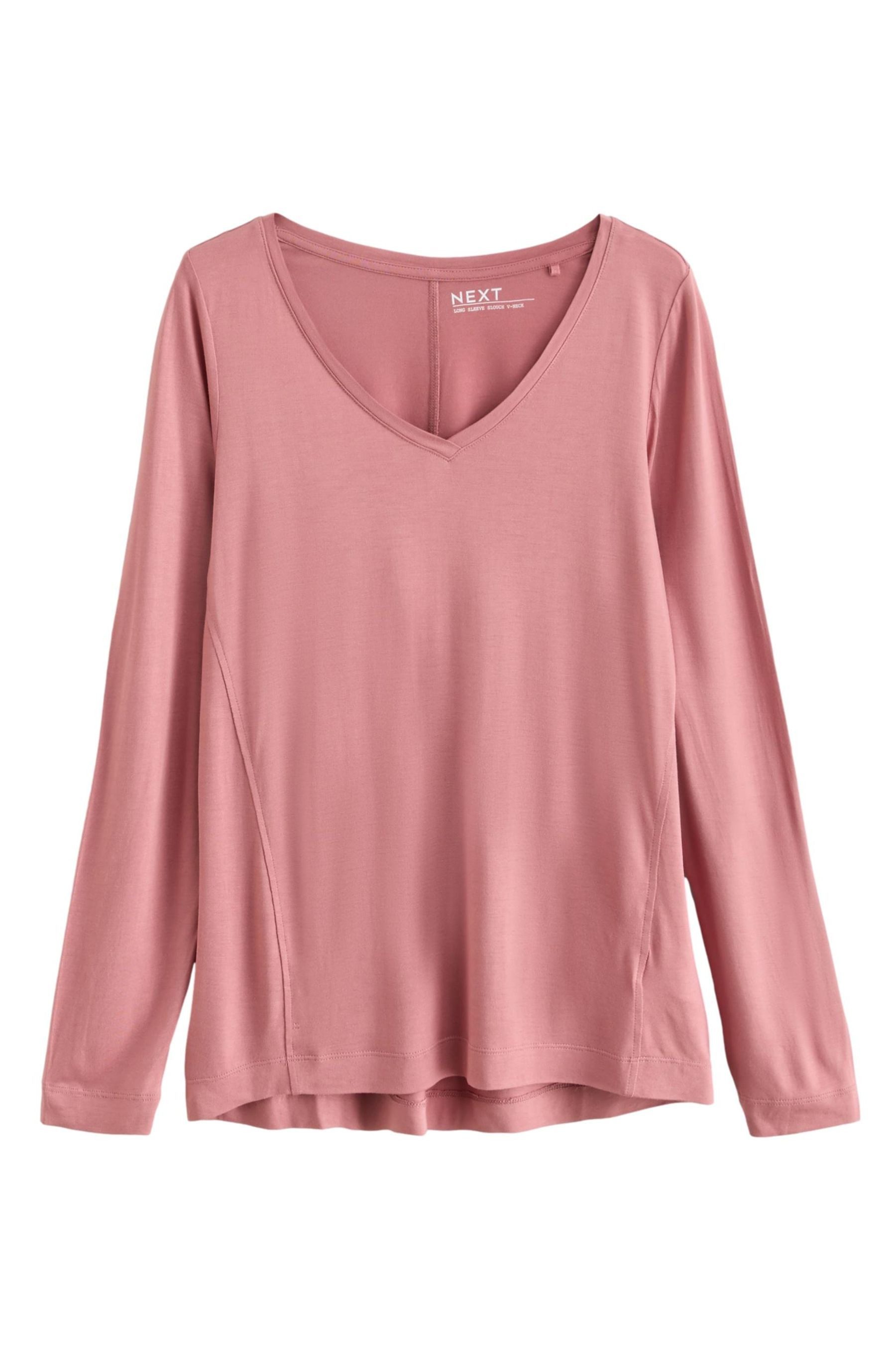 Next Langarmshirt Legeres, langärmeliges T-Shirt mit günstig online kaufen