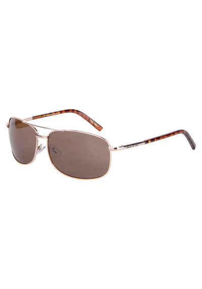 ROUTE 66 Feel the Freedom Eyewear Sonnenbrille Klassische metall Sonnenbrille mit Doppelbrücke