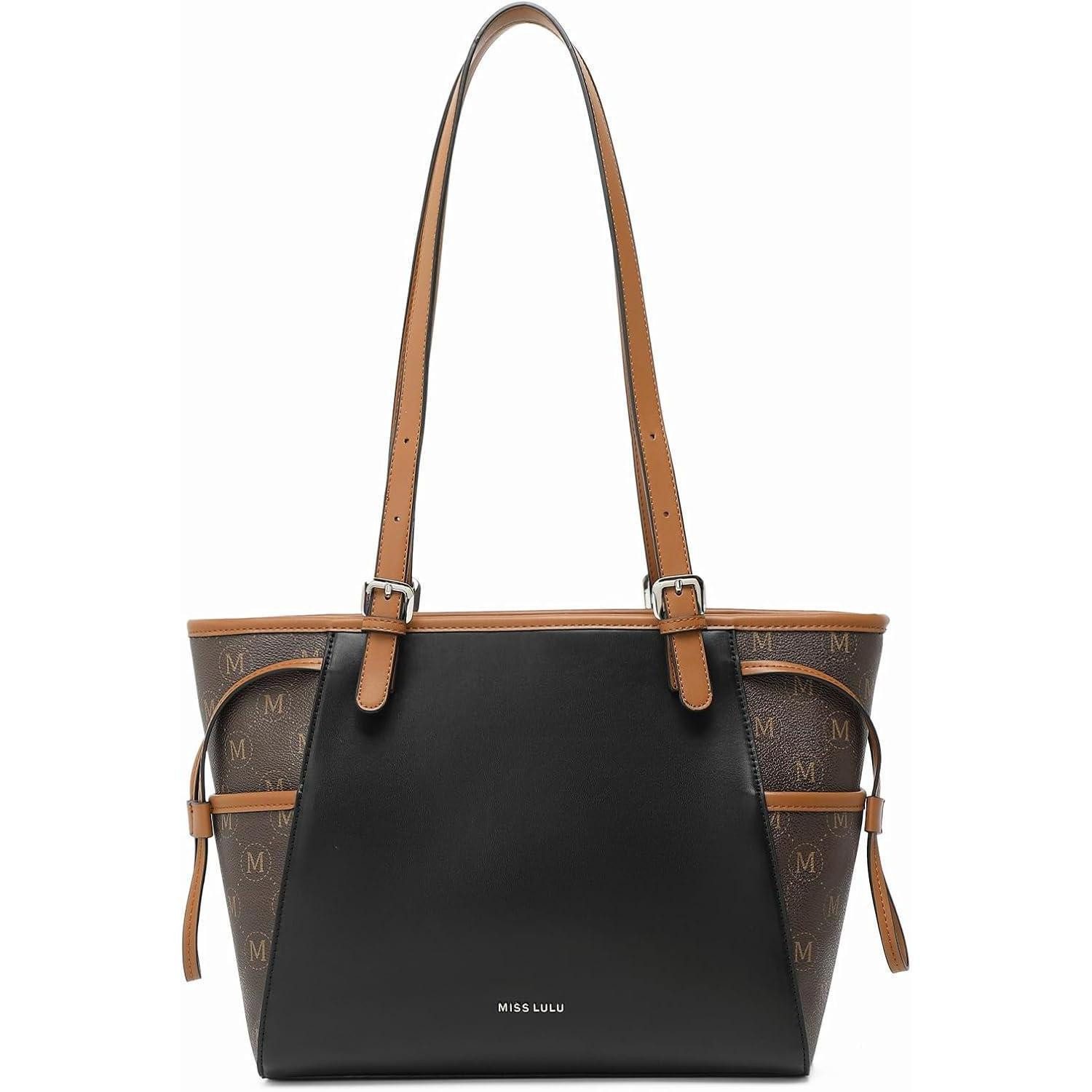 LuxusKollektion Handtasche Damen Handtasche Shopper Schultertasche Tote PU Leder Patchwork