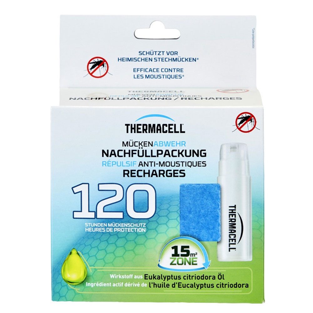 ThermaCell Insektenabwehrgerät PT-19 Nachfüllpack - 120 Stunden Mückenschutz Insektenschutz, Insektenschutzgerät gegen Stechmücken, für Außenbereich