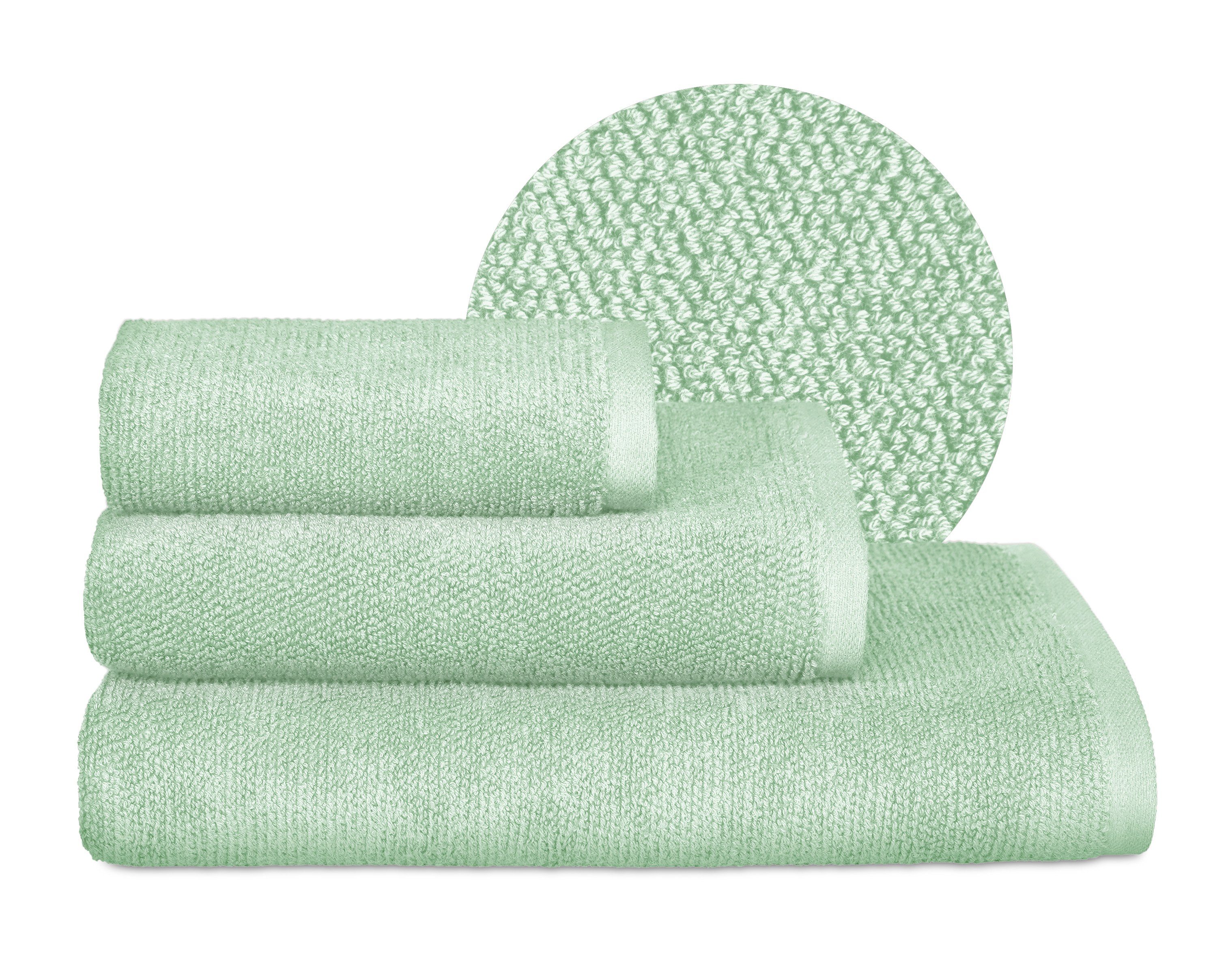Beautex Handtuch Set (Reiskorn-Optik, Frottier Premium Set aus 100%  Baumwolle 550g/m) online kaufen | OTTO