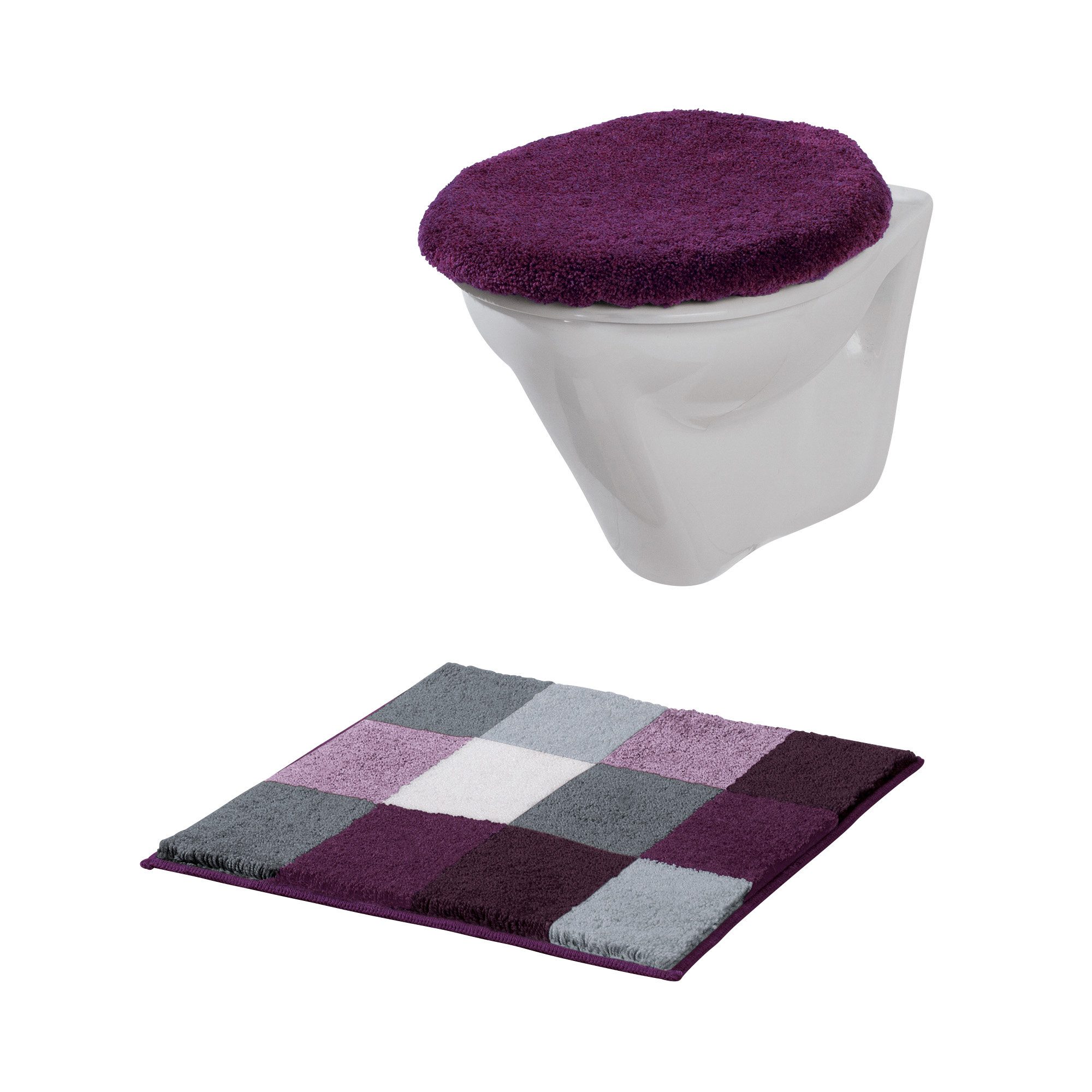 Badematte WC-Vorlage "Kreta"