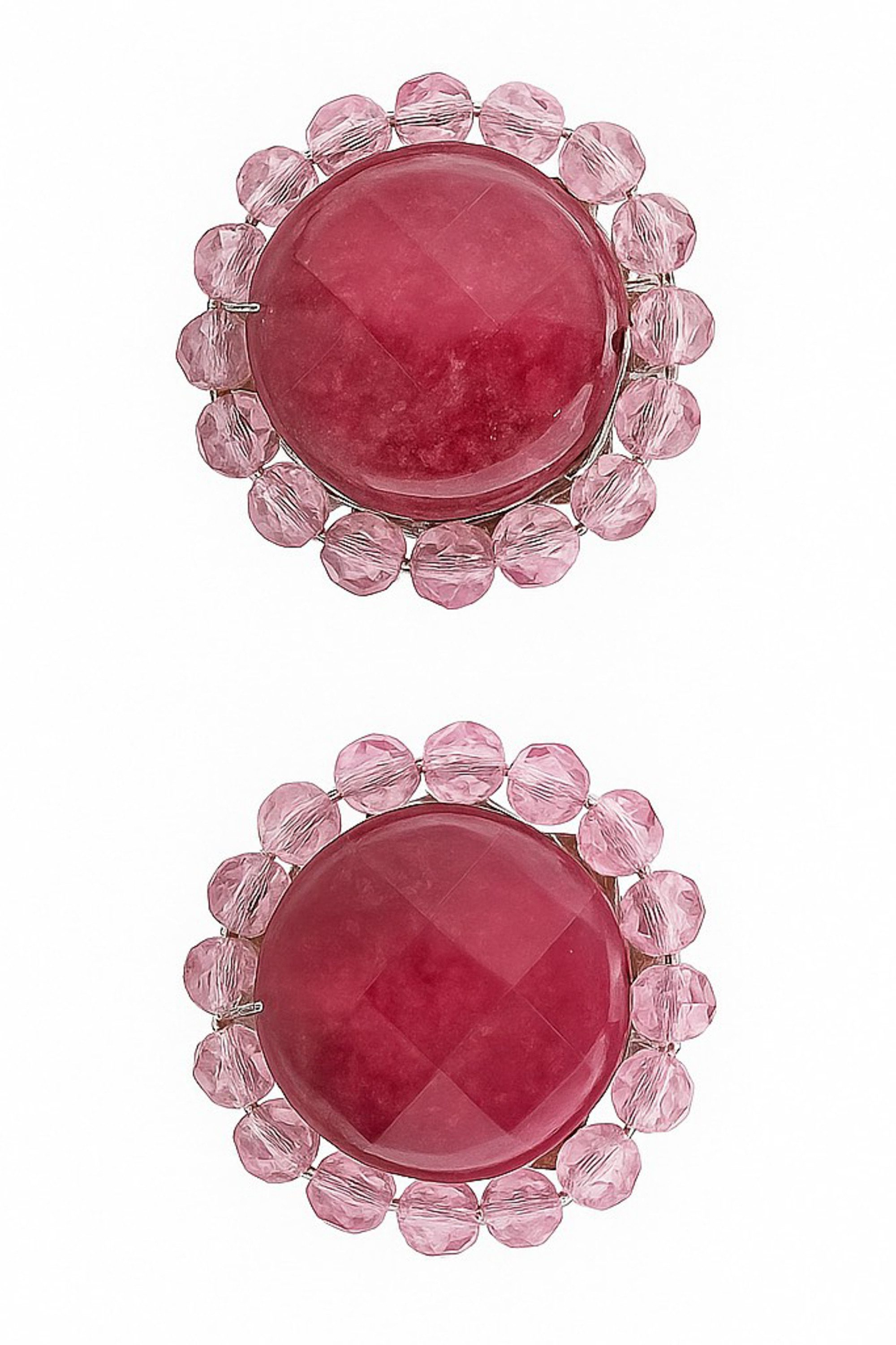 COLLEZIONE ALESSANDRO Paar Ohrclips Sparkle Square