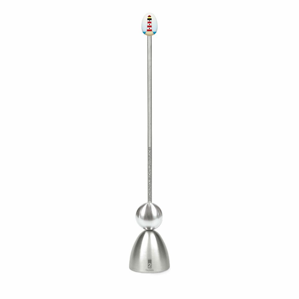 Take2-Design Eierköpfer Clack Nordlicht Edition Keramikei Leuchtturm