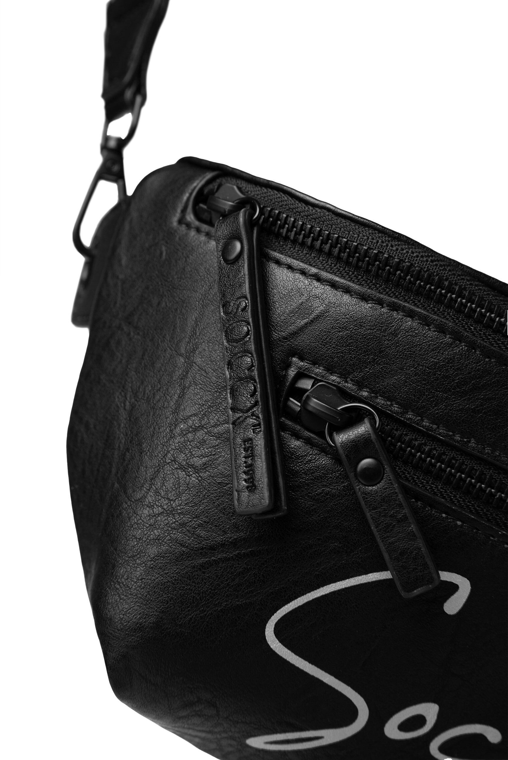 SOCCX Gürteltasche, mit kleinem Vorfach