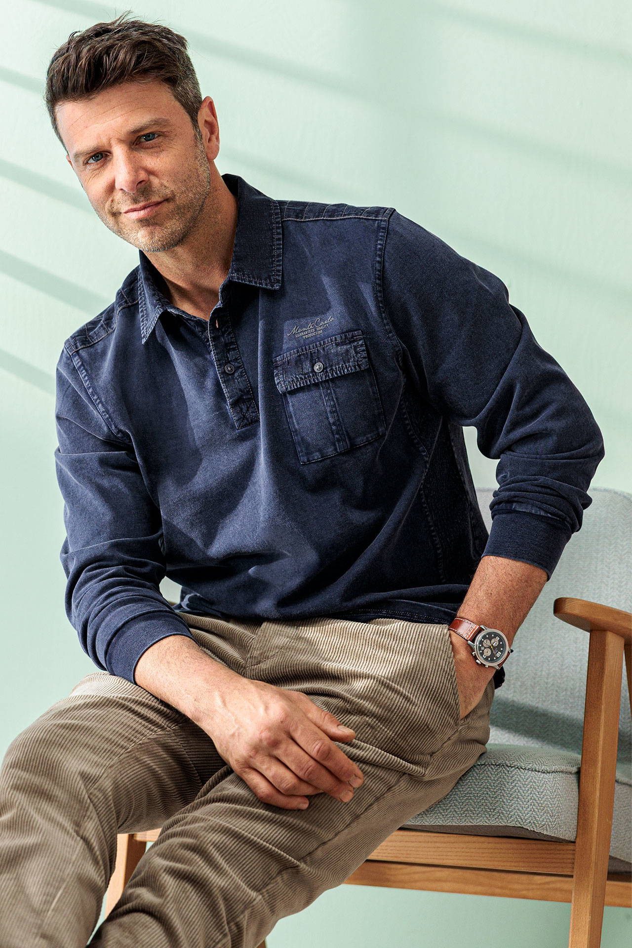 Mode Monte Carlo Poloshirt