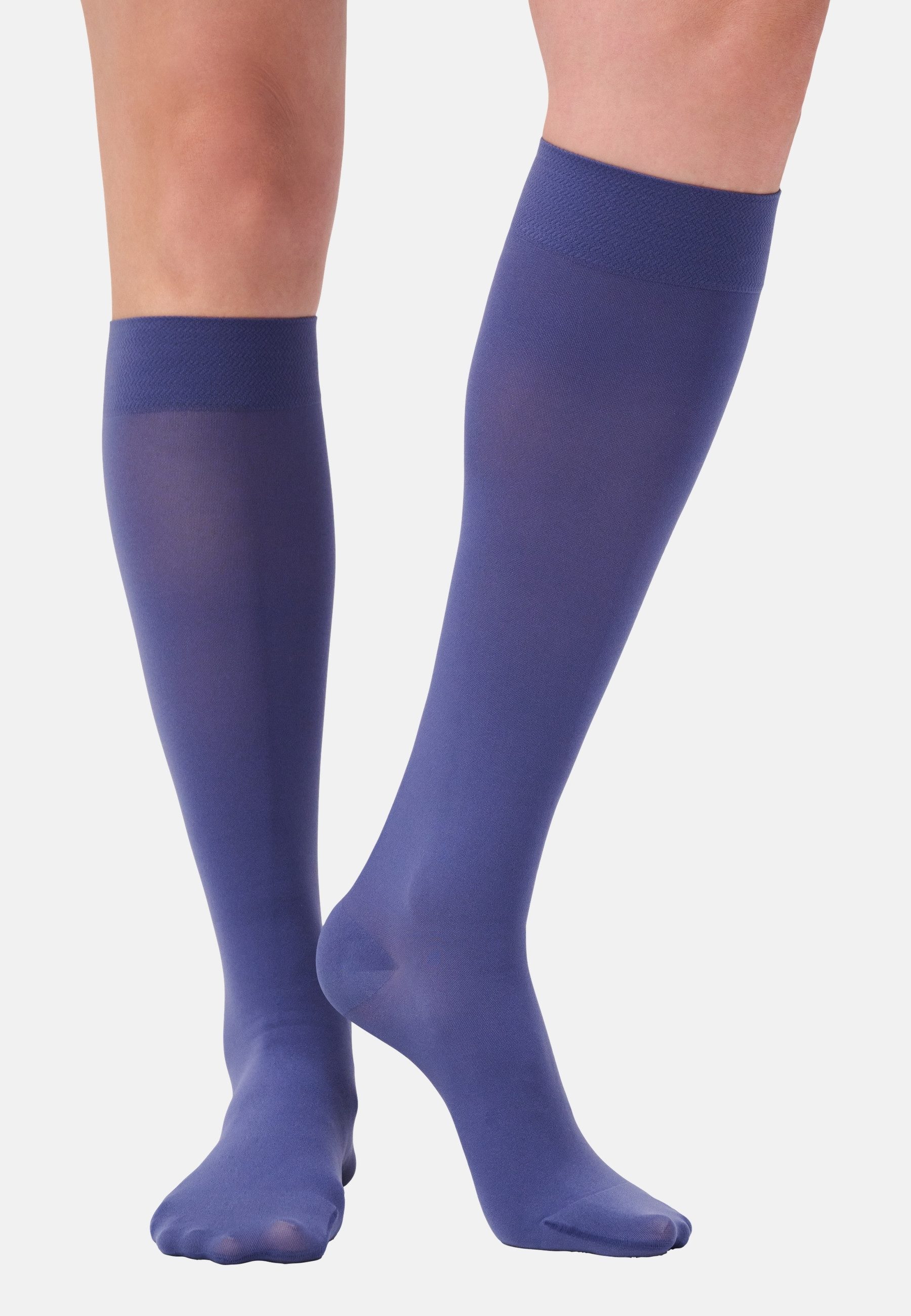 ITEM m6 Kniestrümpfe Soft Touch Conscious 50 DEN Kompression, matter Look, leichte Beine, atmungsaktiv, ultrasoft