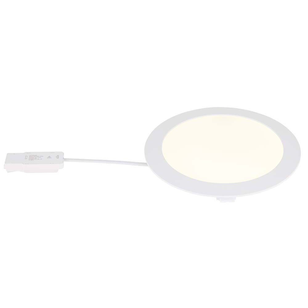 Globo LED Einbaustrahler, inkl. D Deckenlampe LED Einbauleuchte Treiber Wohnzimmerleuchte Weiß