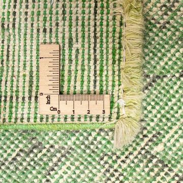Teppich Vintage - 330 x 238 cm - hellgrün, morgenland, rechteckig, Höhe: 8 mm, Wohnzimmer, Handgeknüpft, Einzelstück mit Zertifikat