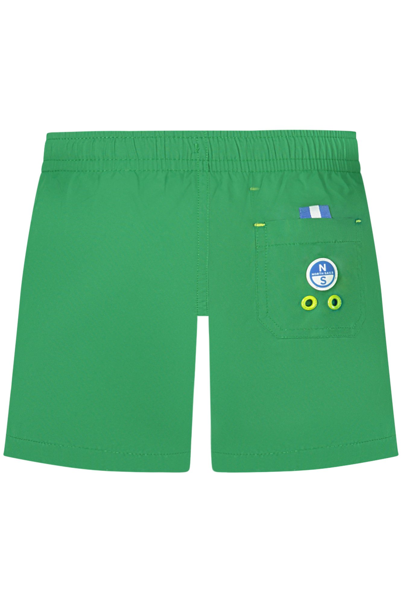 North Sails Badeshorts Grüne Kinder-Badehosen mit Taschen und Kordelzug - Ocean Positive