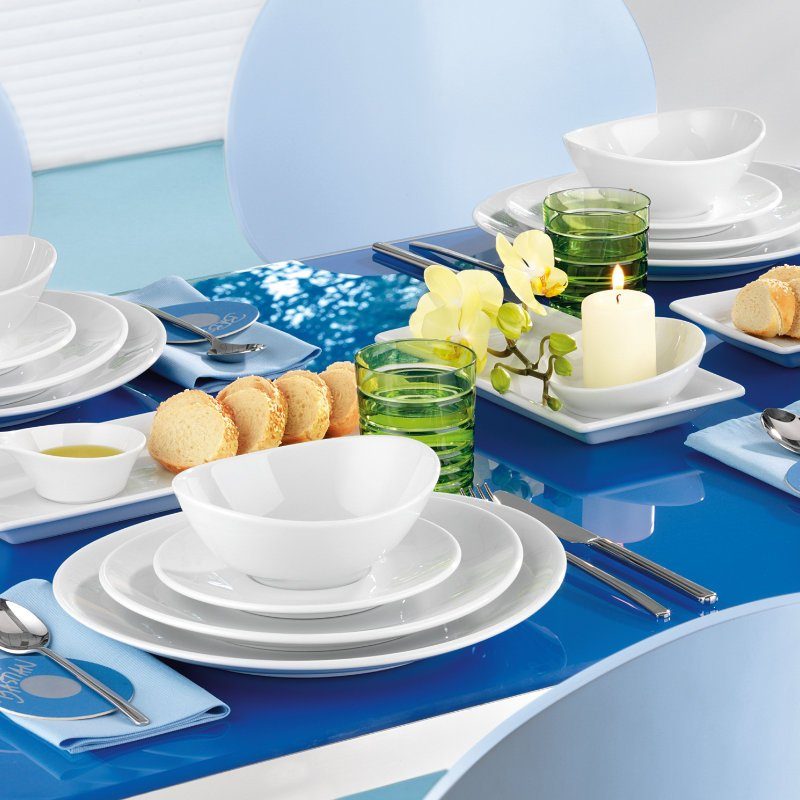 Seltmann Weiden Schüssel Modern Life Weiß, Porzellan, 25,5 cm