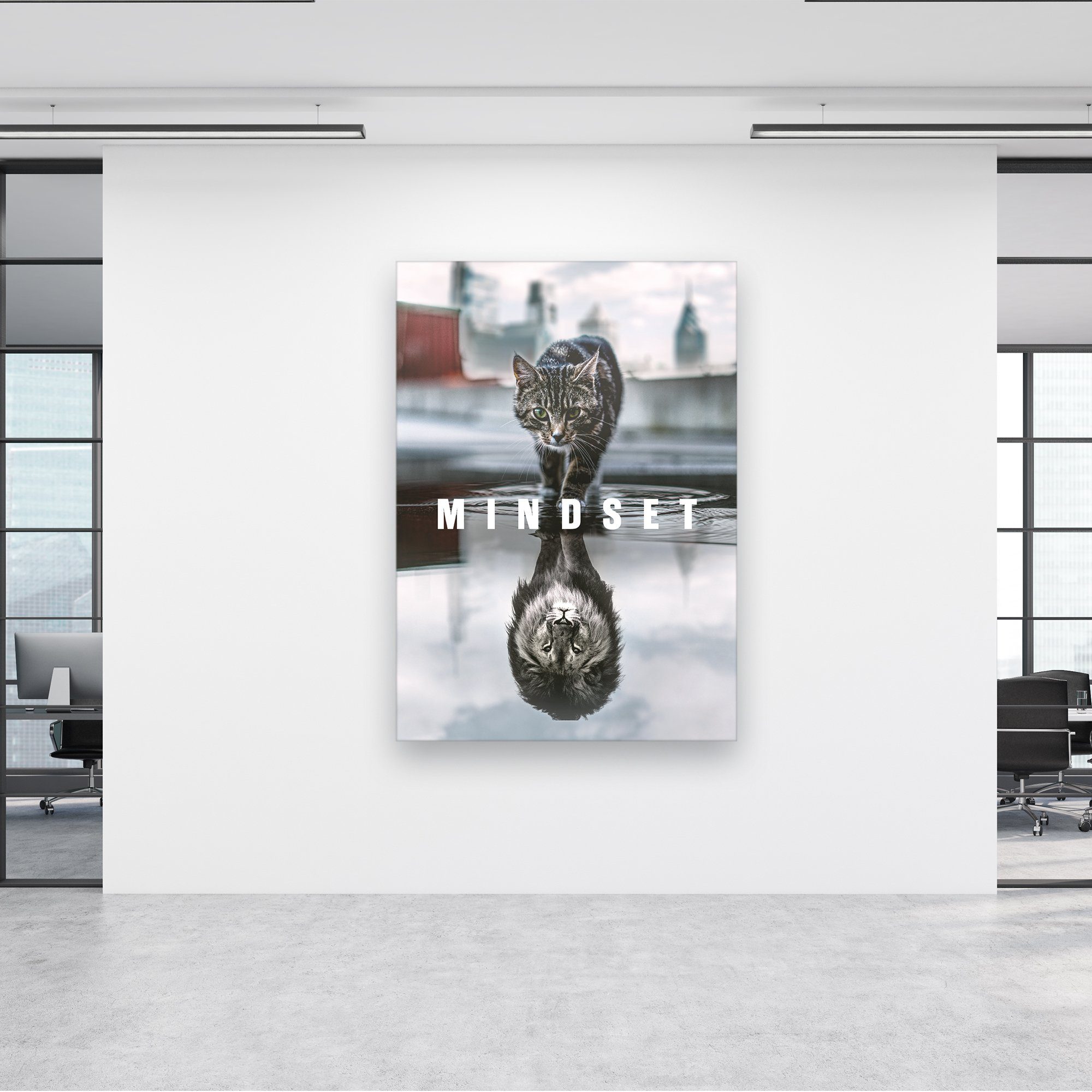 ArtMind XXL-Wandbild Mindset, Premium Wandbilder als Poster