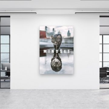 ArtMind XXL-Wandbild Mindset, Premium Wandbilder als Poster & gerahmte Leinwand in 4 Größen, Wall Art, Bild, Canva