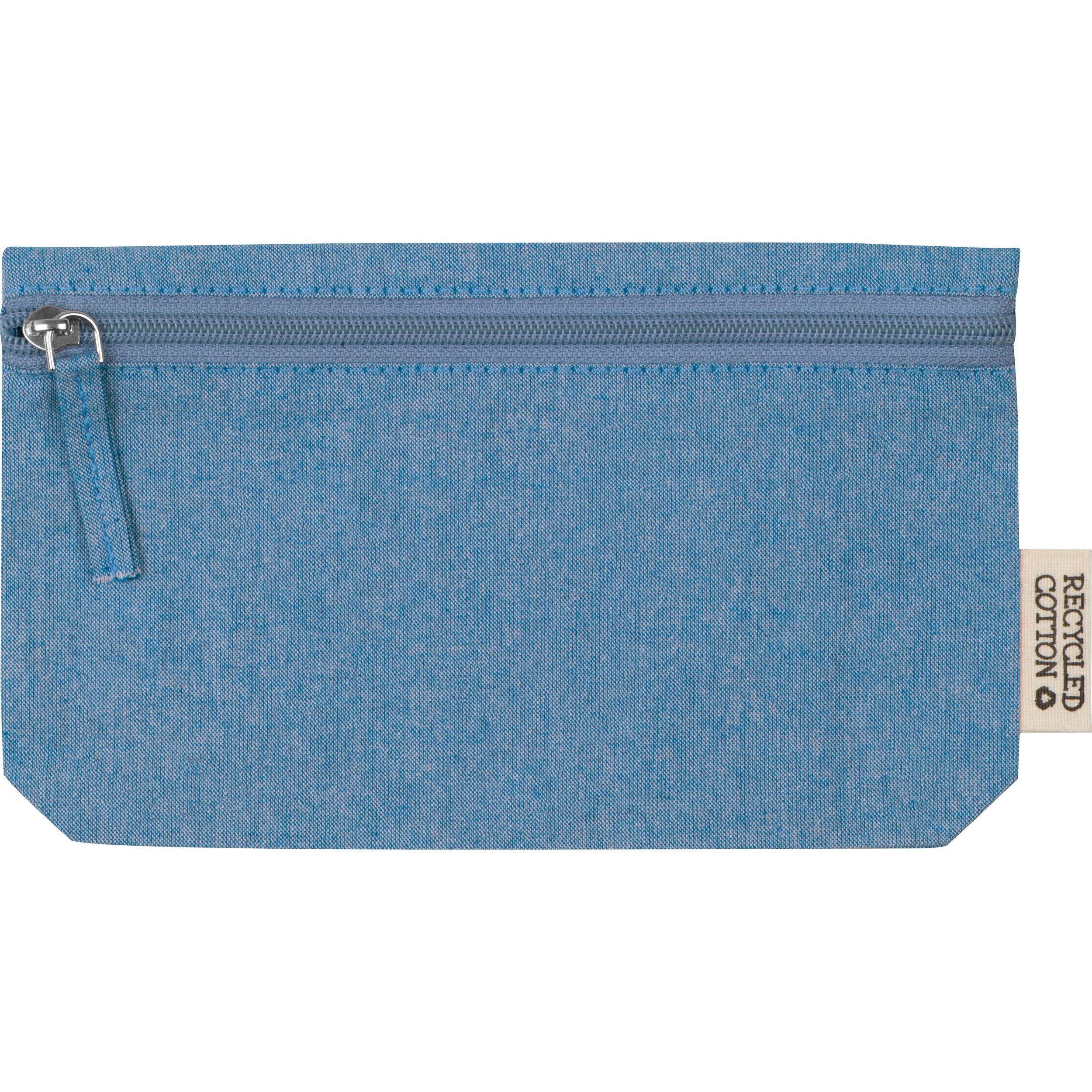 Macma Tragetasche Tasche aus Baumwolle / Kosmetiketui / Faulenzer / Farbe: blau – Bild 2 von 3