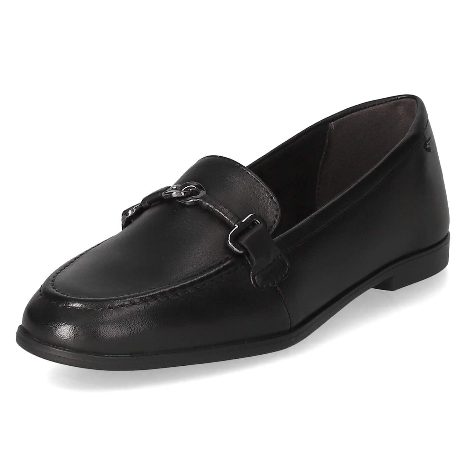 Tamaris Tamaris 1-24240-44/003 Damen Glattleder schwarz Slipper günstig online kaufen