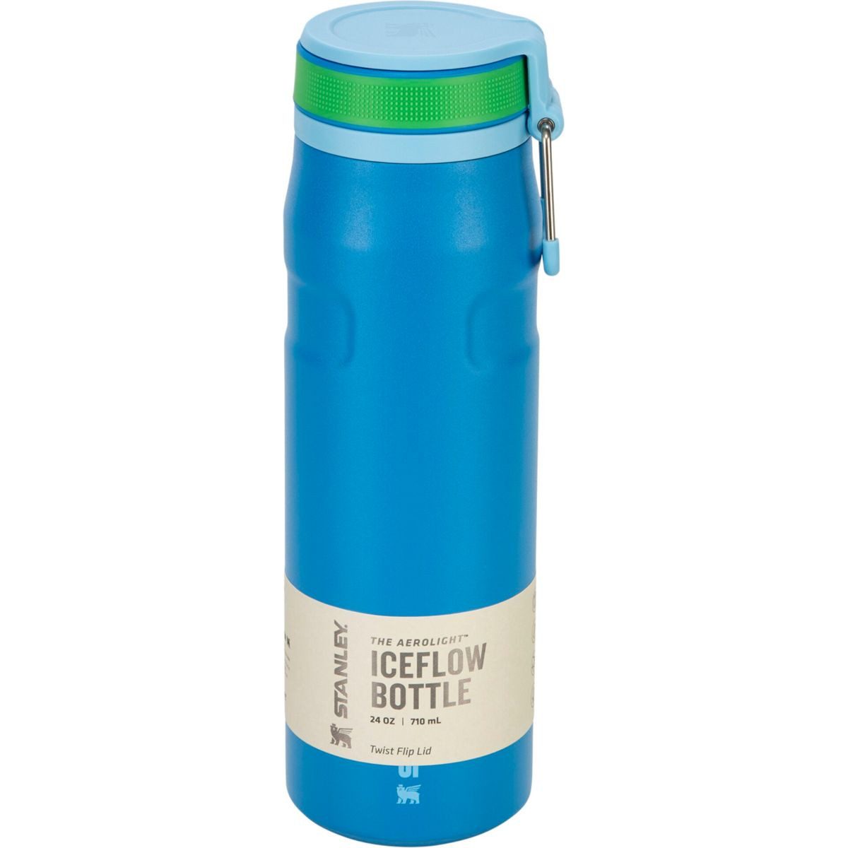 STANLEY Trinkflasche Iceflow Bottle Twist Flip 0,70 L Azure