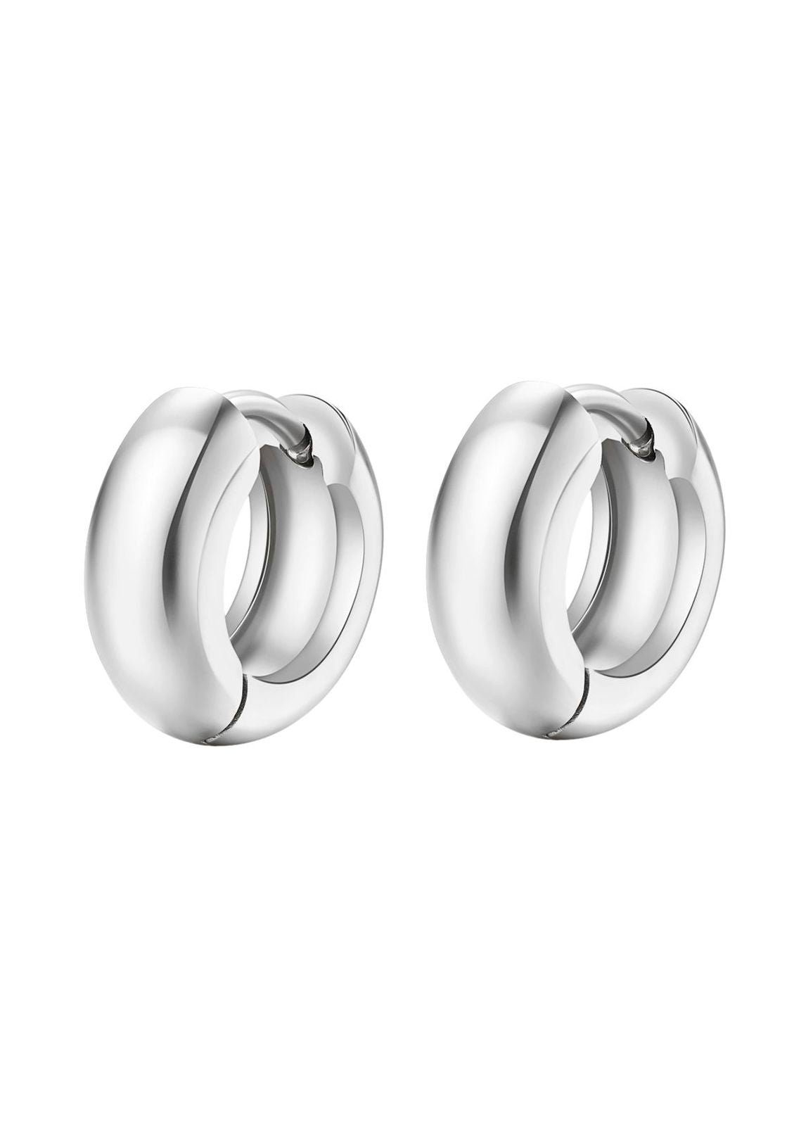 Hey Happiness Paar Creolen Chunky Klappcreolen, günstig online kaufen