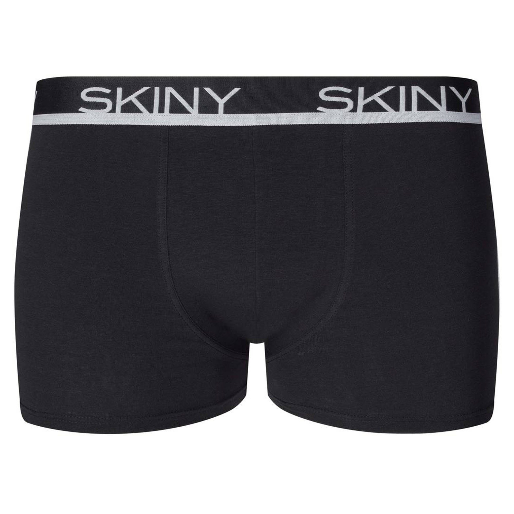 Pants Herren Shorts Skiny - Schwarz Boxer Trunks, Boxer 3er Pack