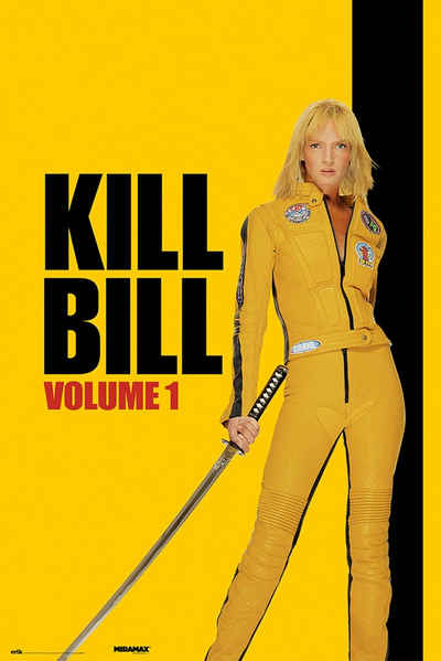 Grupo Erik Poster Kill Bill Poster Volume 1 Uma Thurman 61 x 91,5 cm