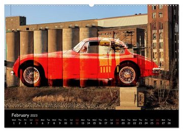 CALVENDO Wandkalender Vintage Car Fantasies (Premium-Calendar 2023 DIN A2 Landscape)