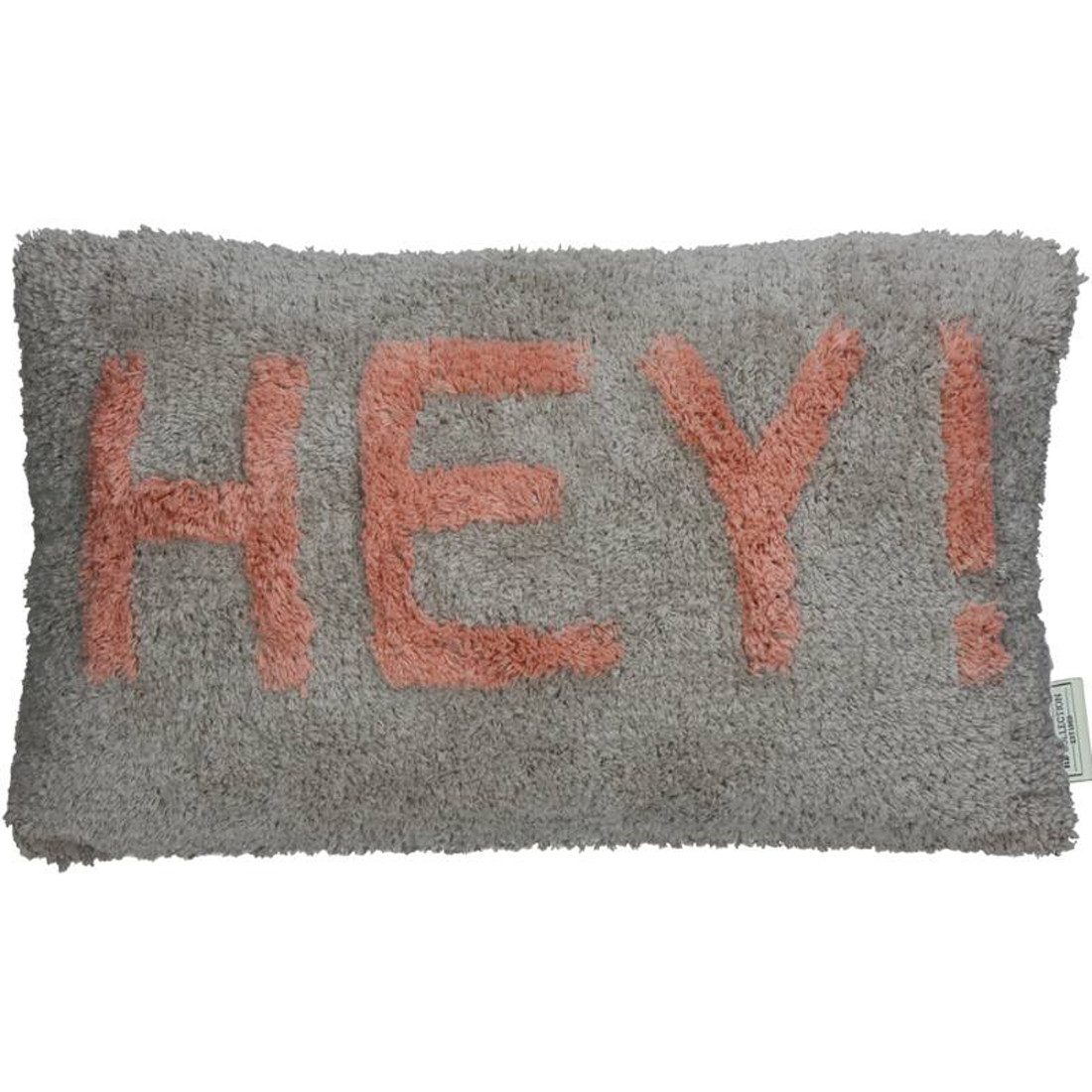 Kersten BV Dekokissen Kissen HEY! pfirsich, 50x30cm