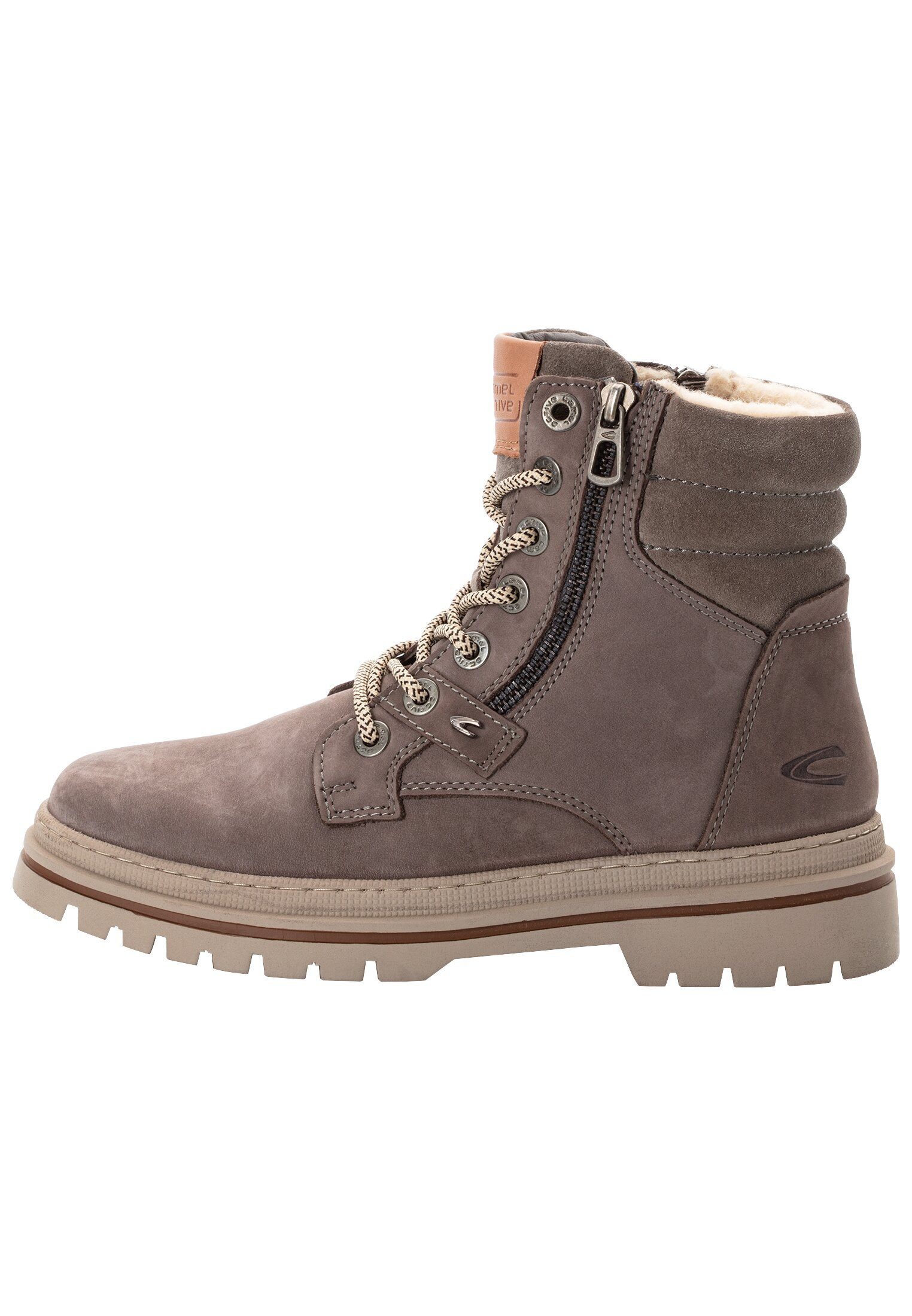 Leder Boot Schnürschuh