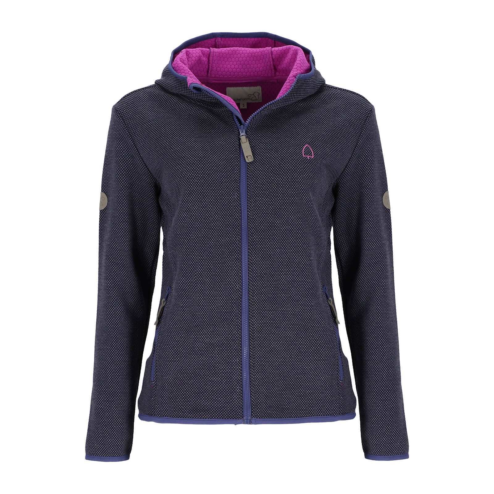 Baumfuchs Strickfleecejacke 50980 Damen Fleecejacke mit Kapuze und weichem günstig online kaufen