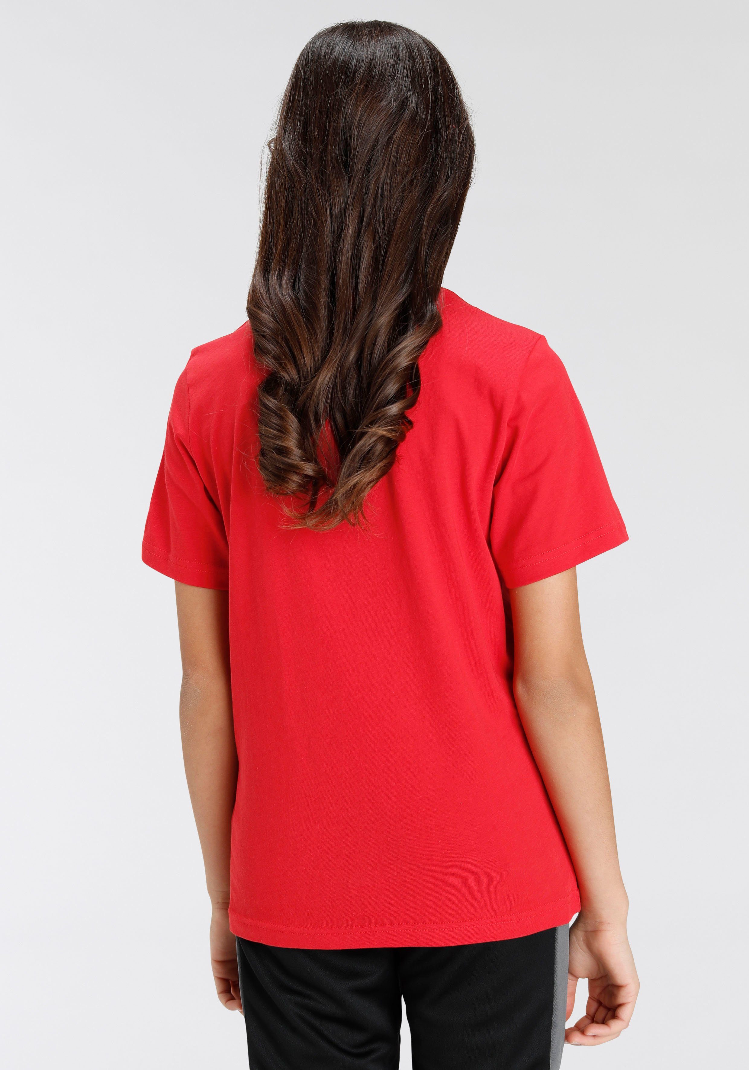 LOGO adidas Scarlet Sportswear Better T-Shirt / White ESSENTIALS SMALL COTTON