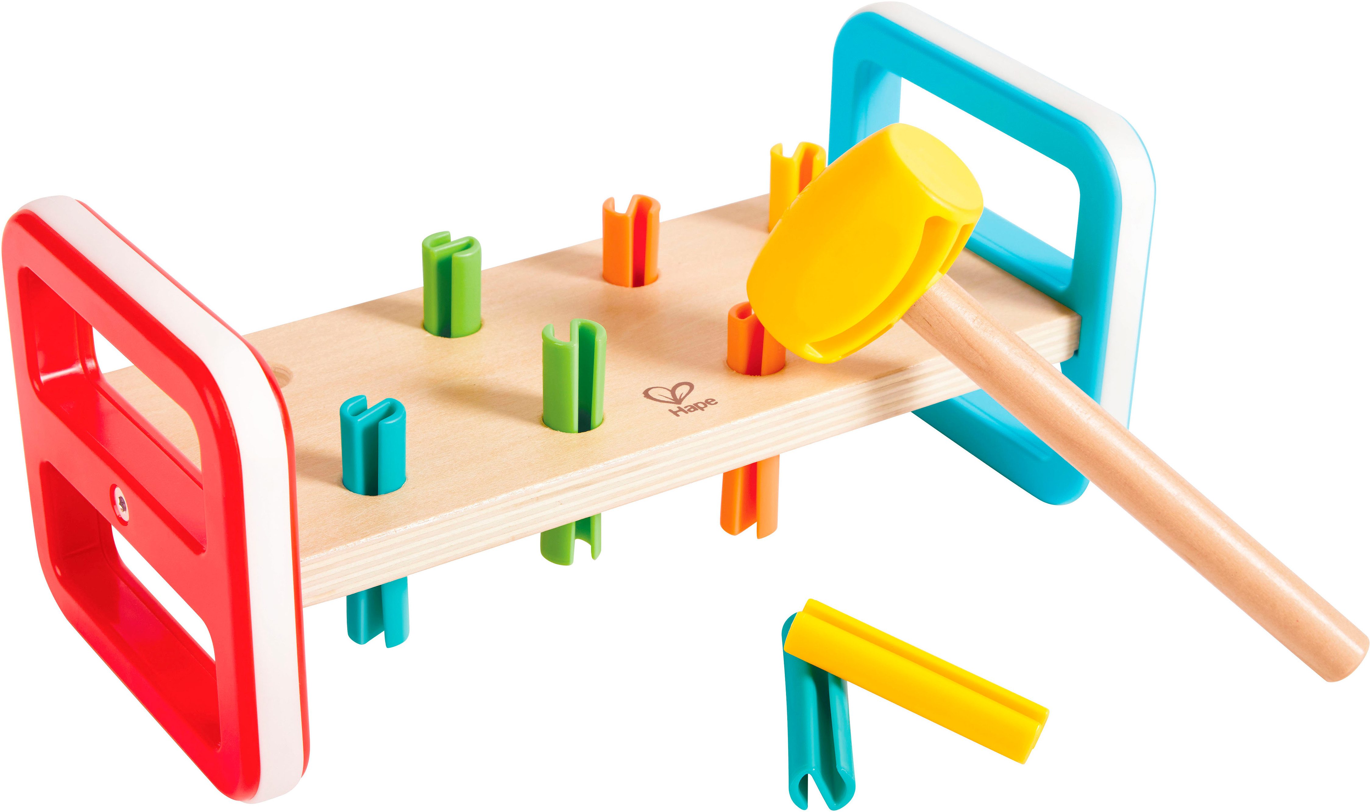 Hape Klopfbank Regenbogen-Klopfbank