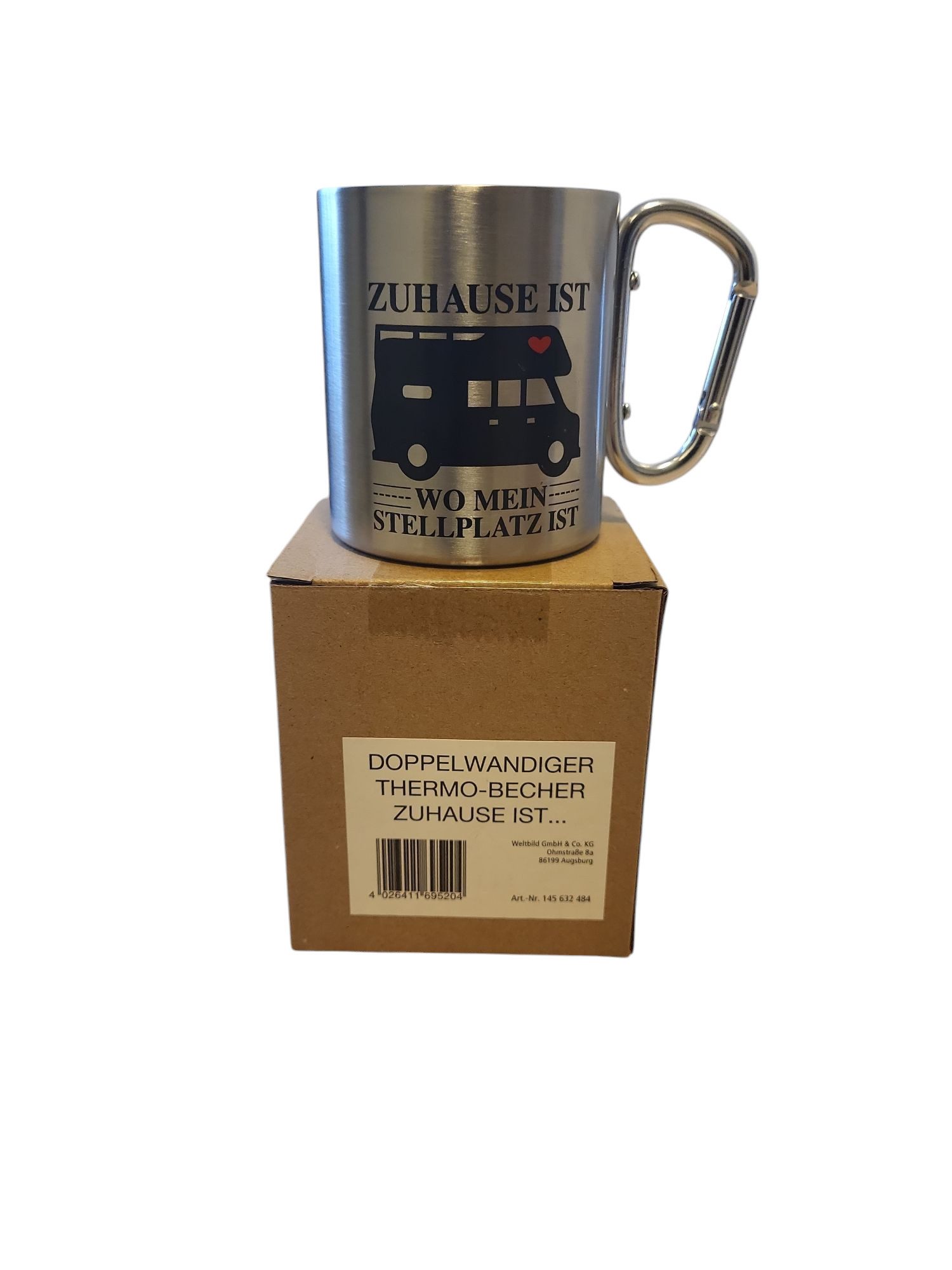 Weltbild Thermotasse Weltbild Doppelwandiger Thermo-Becher 230ml