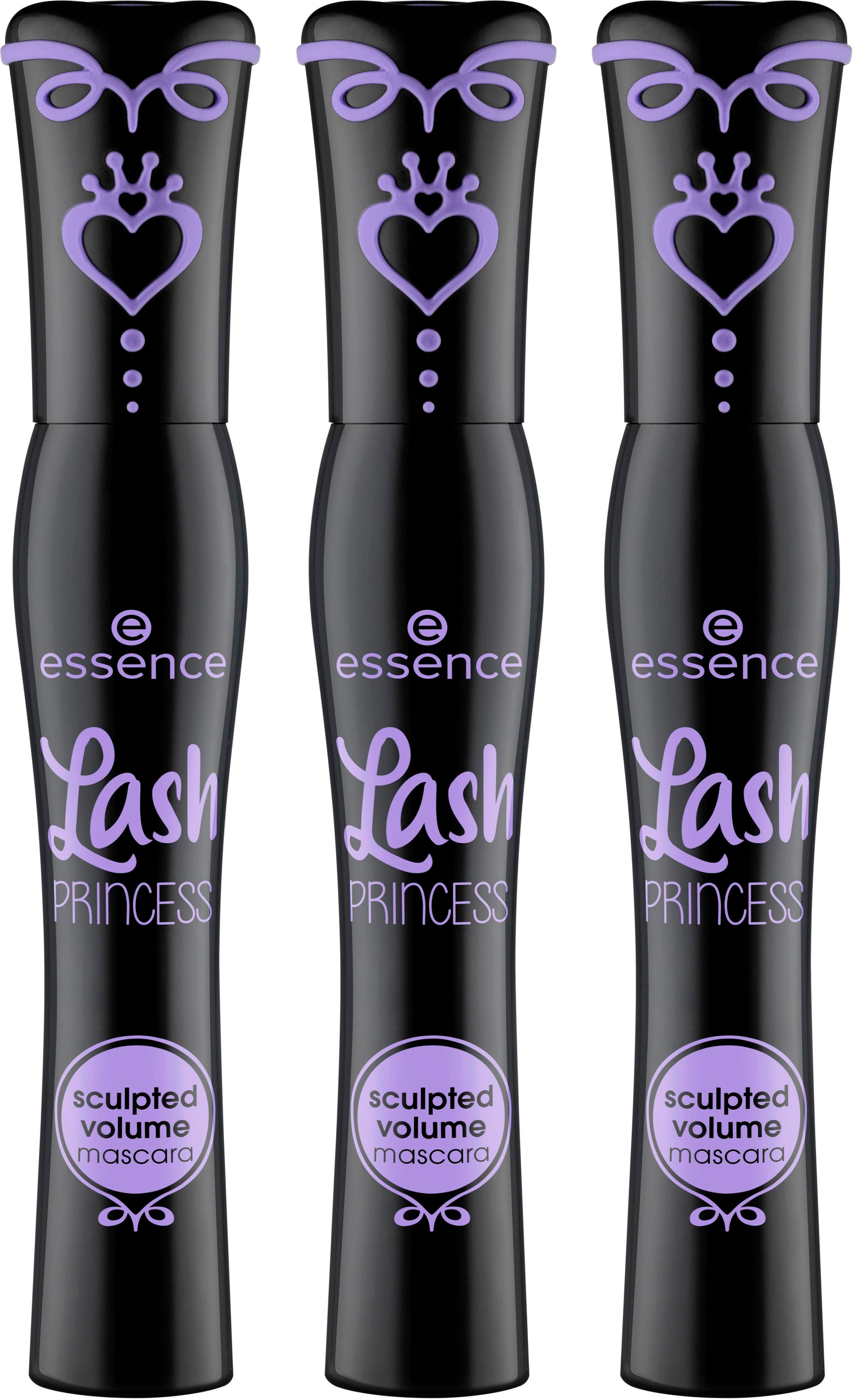 Versprechen höchster Qualität Essence Mascara Lash PRINCESS 3er-Pack sculpted volume